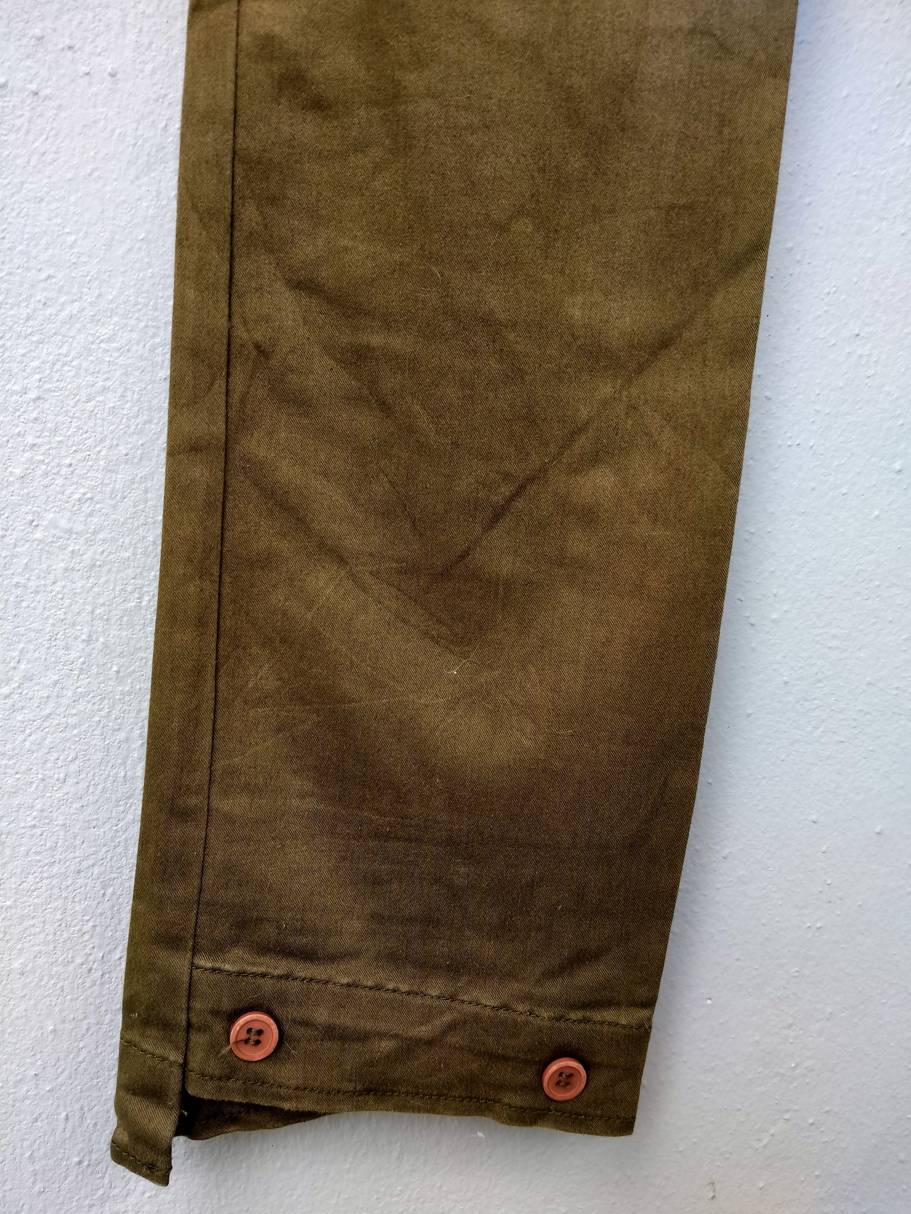 Le Grande Bleu (L.G.B.) Japanese Brand Barak Bondage Low Rise Parachute Trouser Pant Size US 29 - 19 Thumbnail