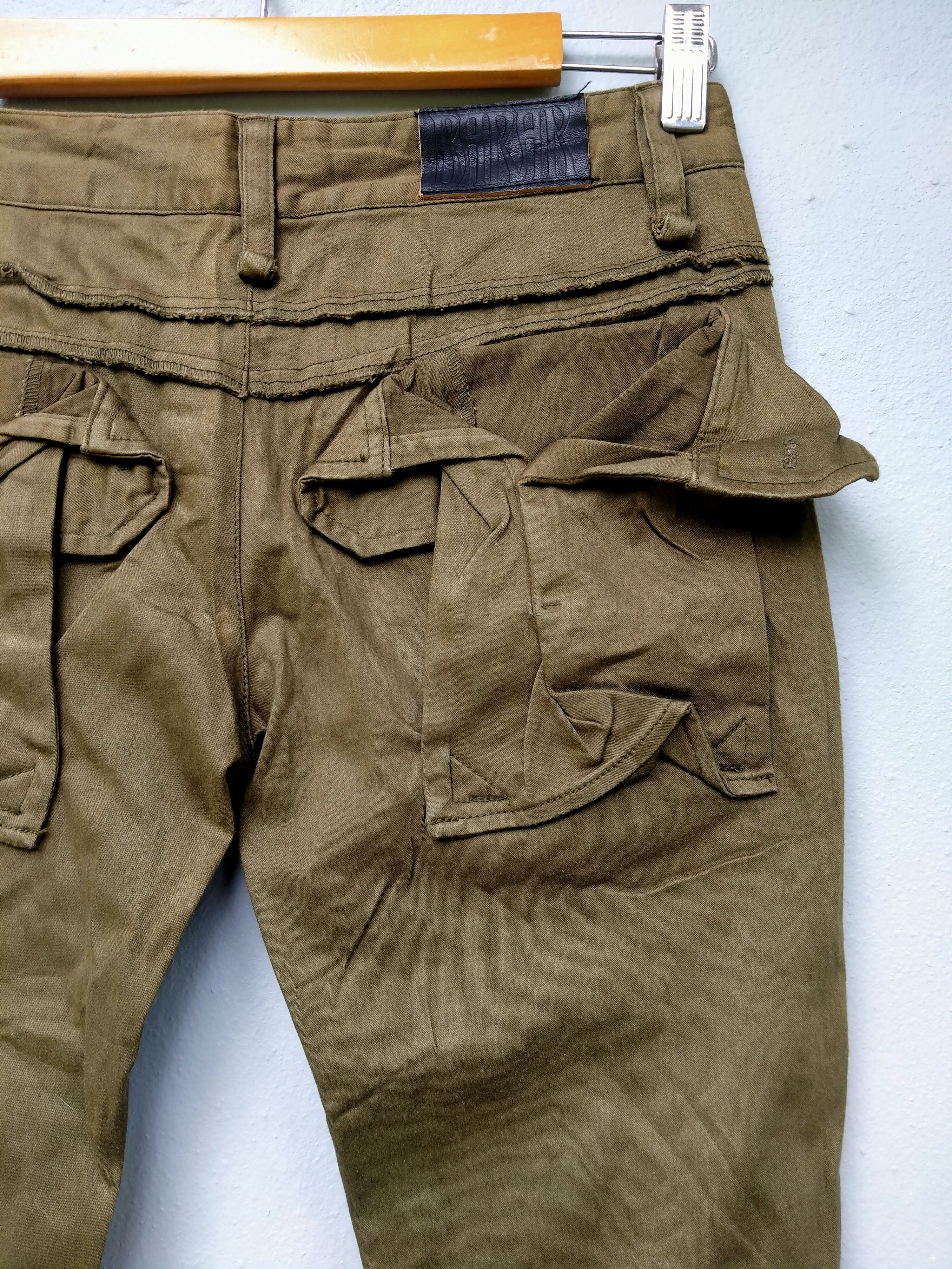 Le Grande Bleu (L.G.B.) Japanese Brand Barak Bondage Low Rise Parachute Trouser Pant Size US 29 - 14 Thumbnail