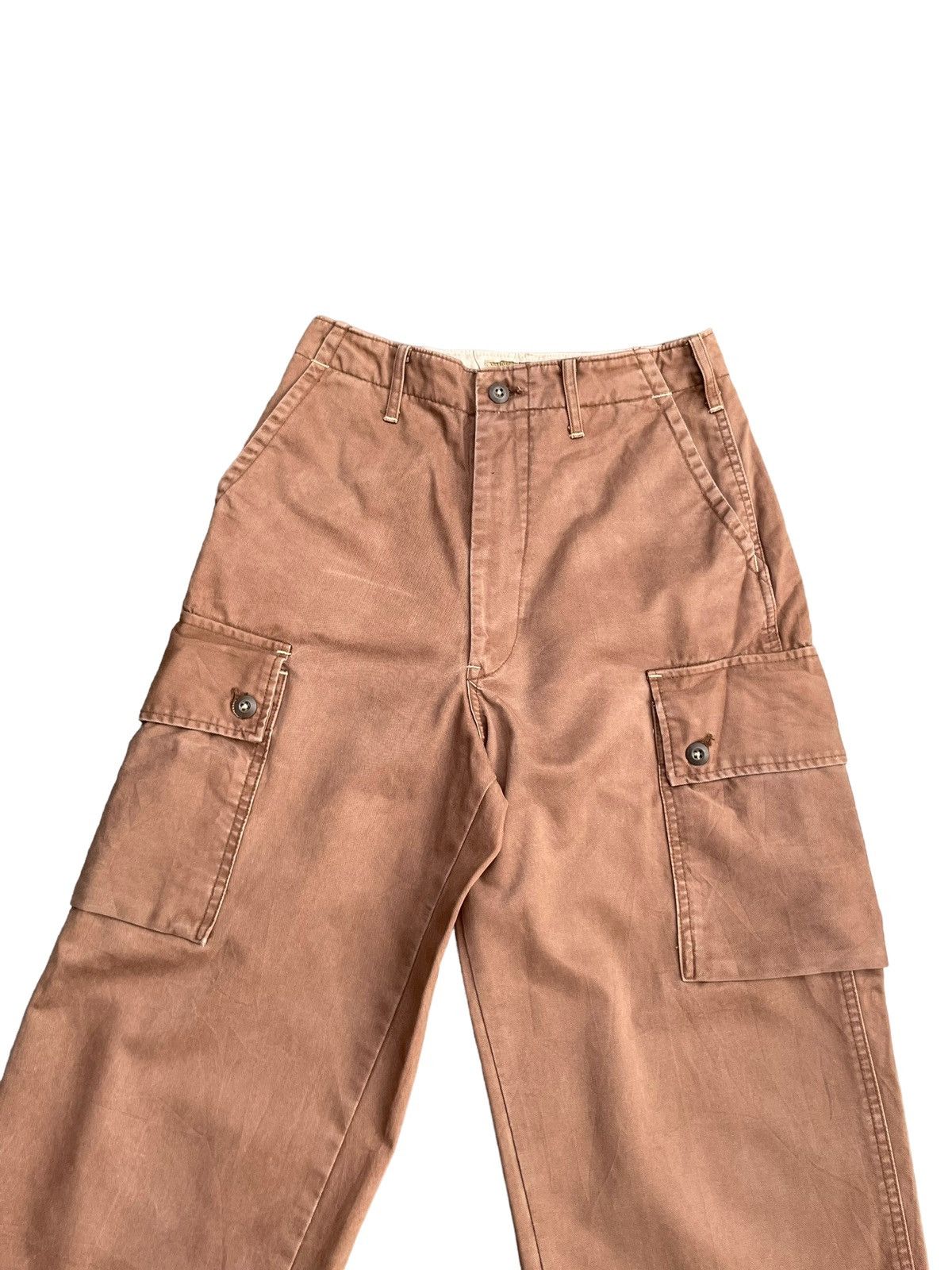 Japanese Brand Vintage Blue Way Cargo Pant Size US 27 - 3 Thumbnail