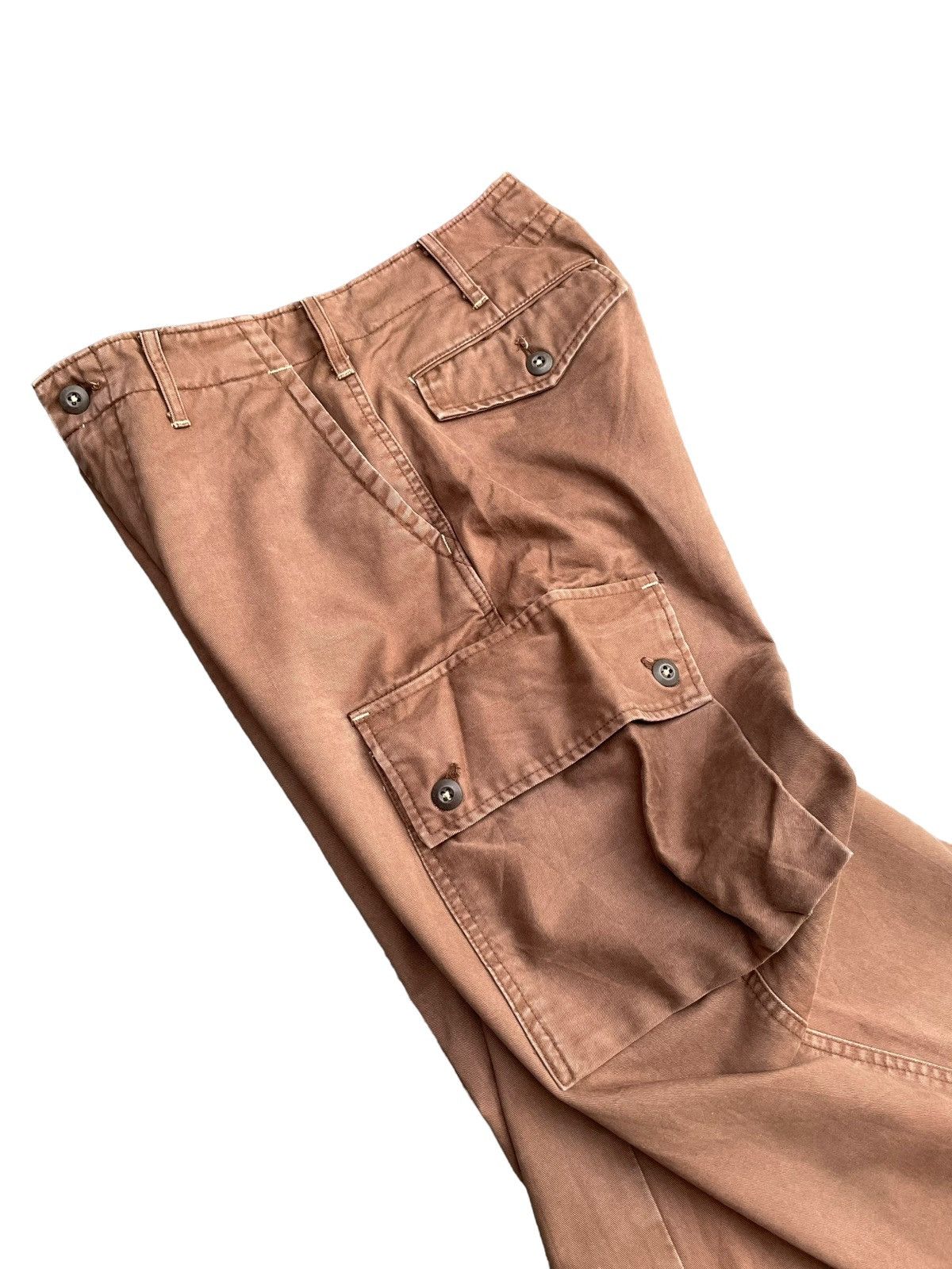 Japanese Brand Vintage Blue Way Cargo Pant Size US 27 - 8 Thumbnail