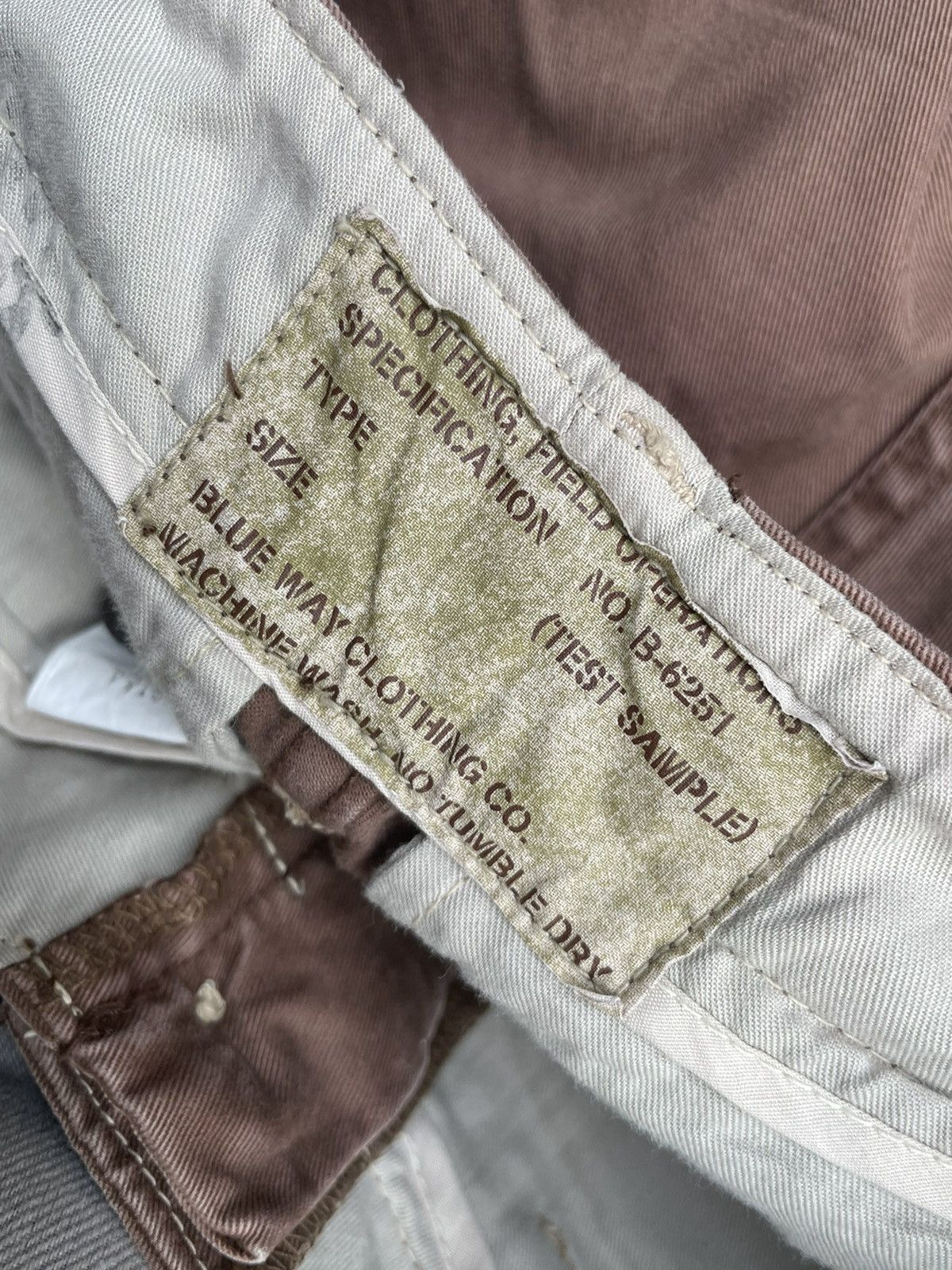 Japanese Brand Vintage Blue Way Cargo Pant Size US 27 - 13 Thumbnail