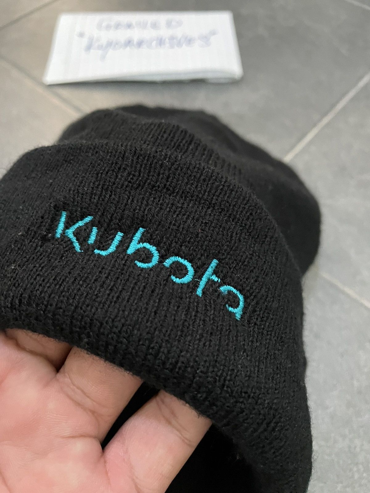 Japanese Brand KUBATA BLACK BEANIE Size ONE SIZE - 3 Thumbnail