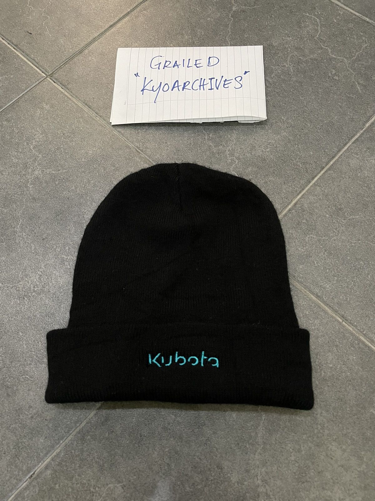 Japanese Brand KUBATA BLACK BEANIE Size ONE SIZE - 1 Thumbnail