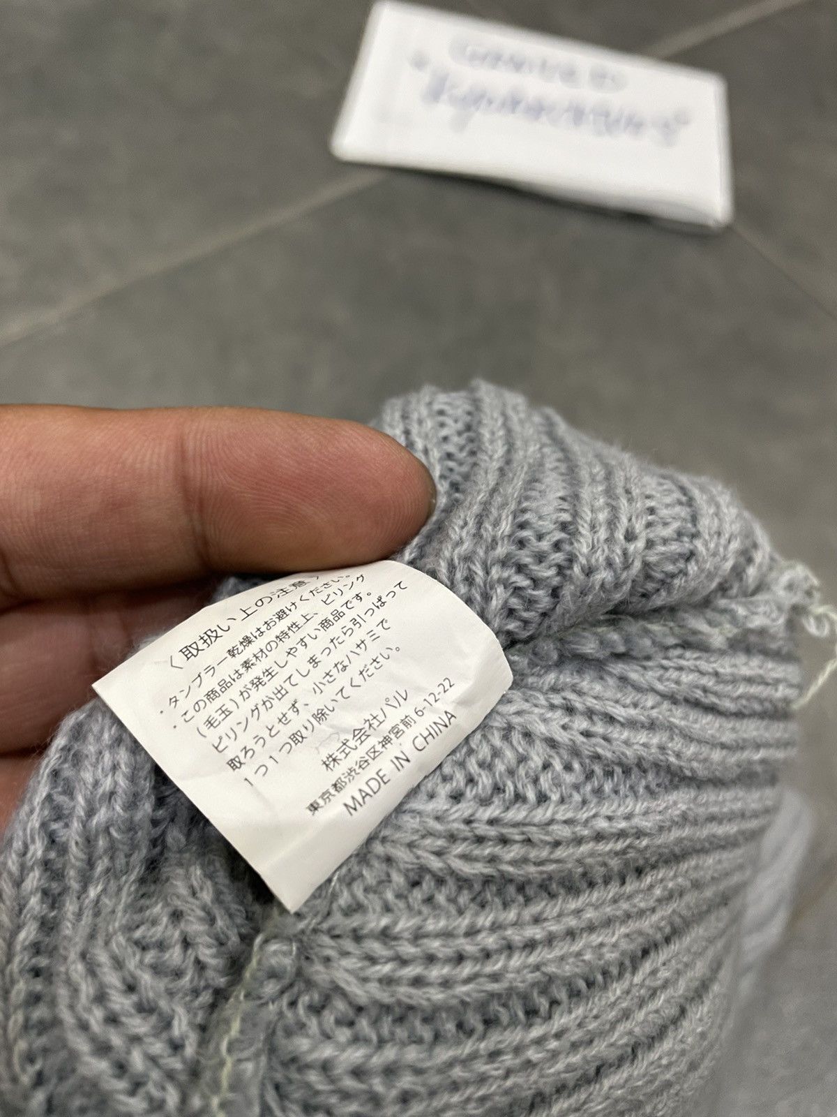 Japanese Brand COLONIES PAR NANTES BEANIE Size ONE SIZE - 3 Thumbnail