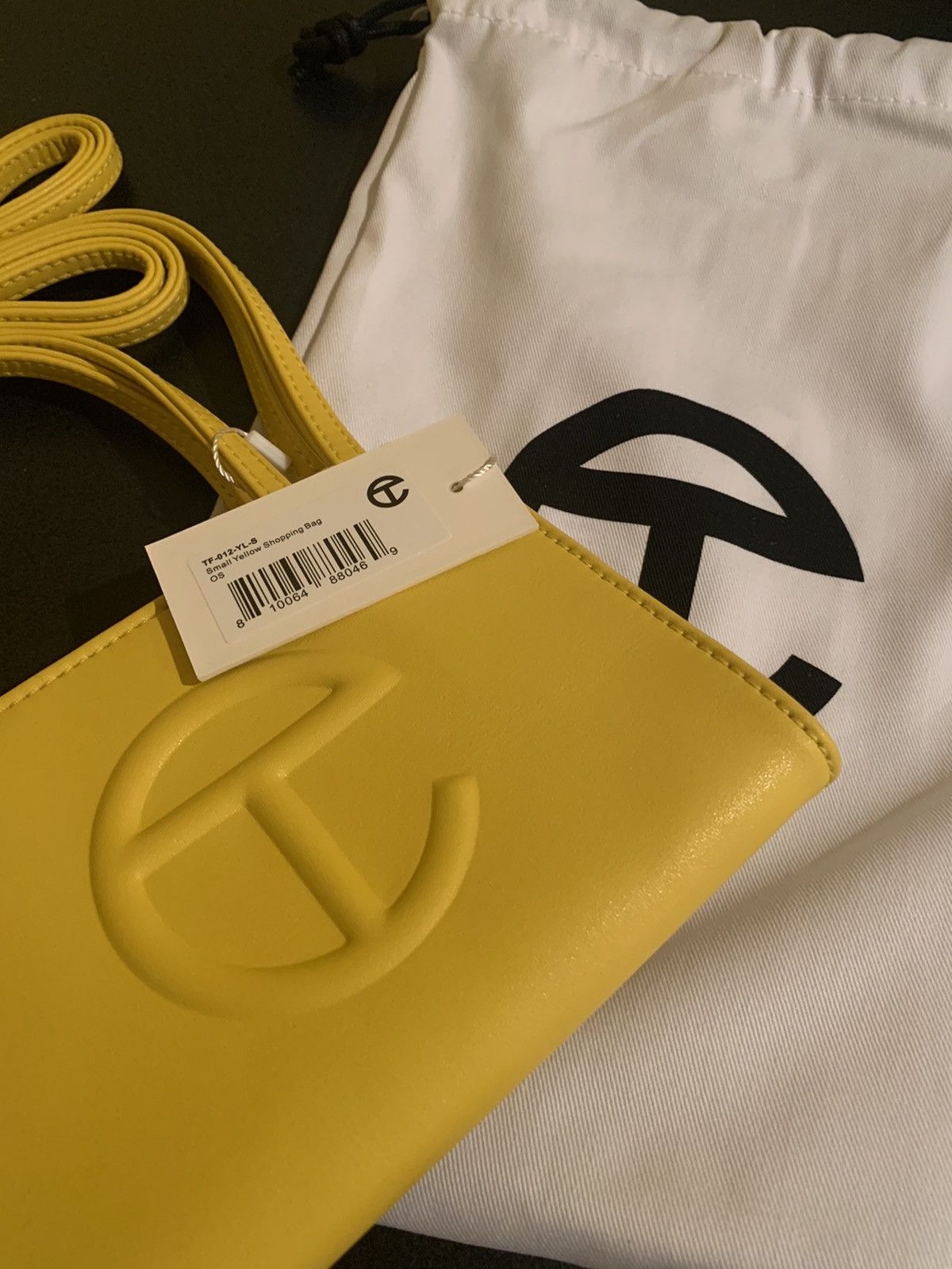 Telfar Telfar Yellow Small Shopping Bag Size ONE SIZE - 2 Thumbnail