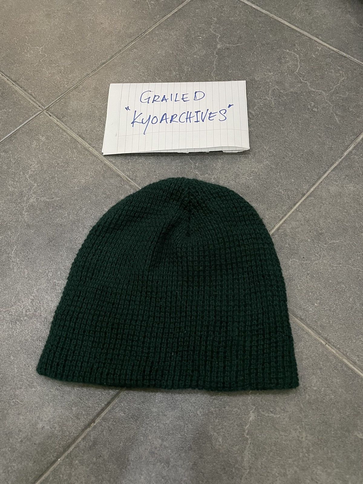 Japanese Brand ARNOLD PALMER GREEN BEANIE Size ONE SIZE - 2 Thumbnail