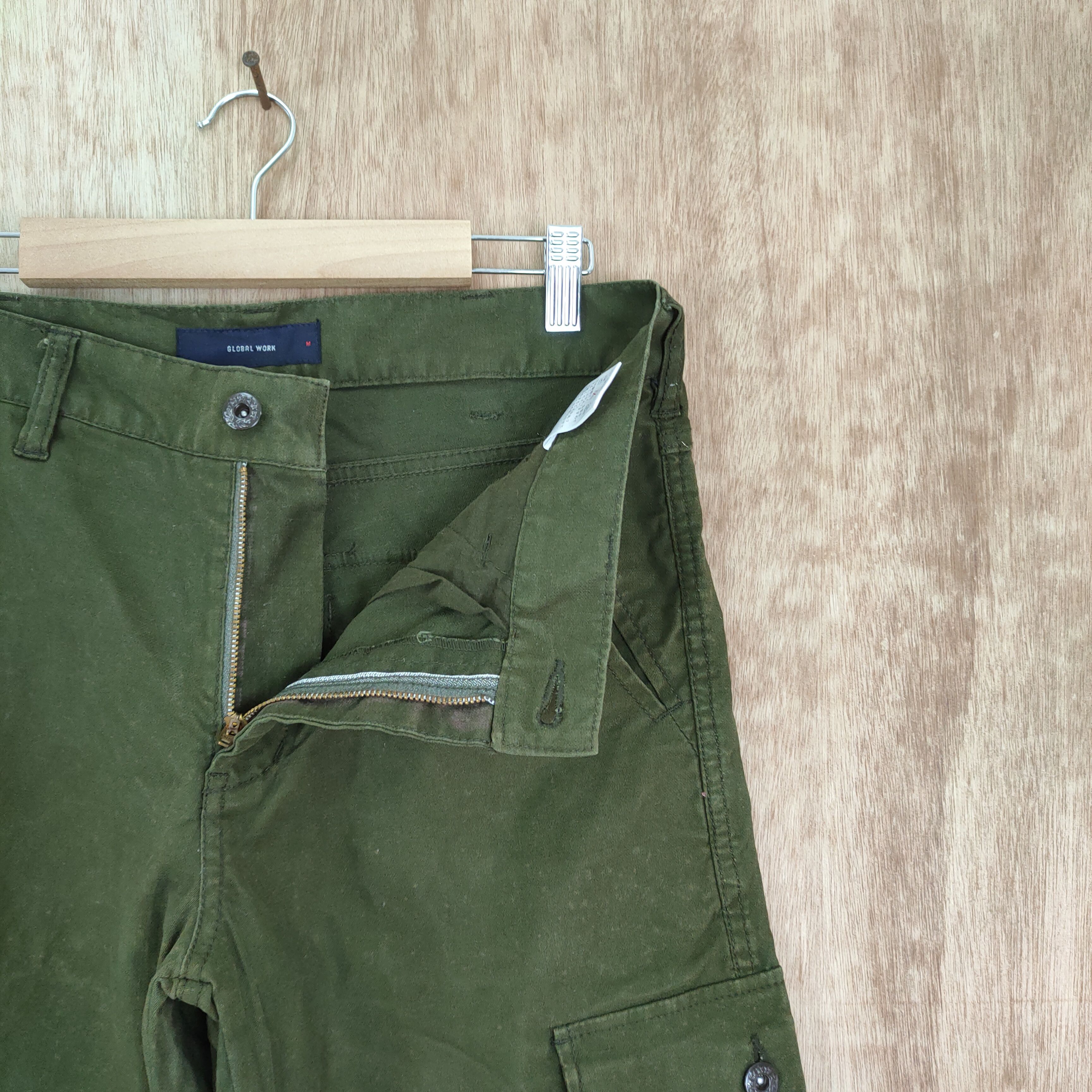 Global Work GLOBAL WORK FADED CARGO PANTS Size US 30 / EU 46 - 4 Thumbnail
