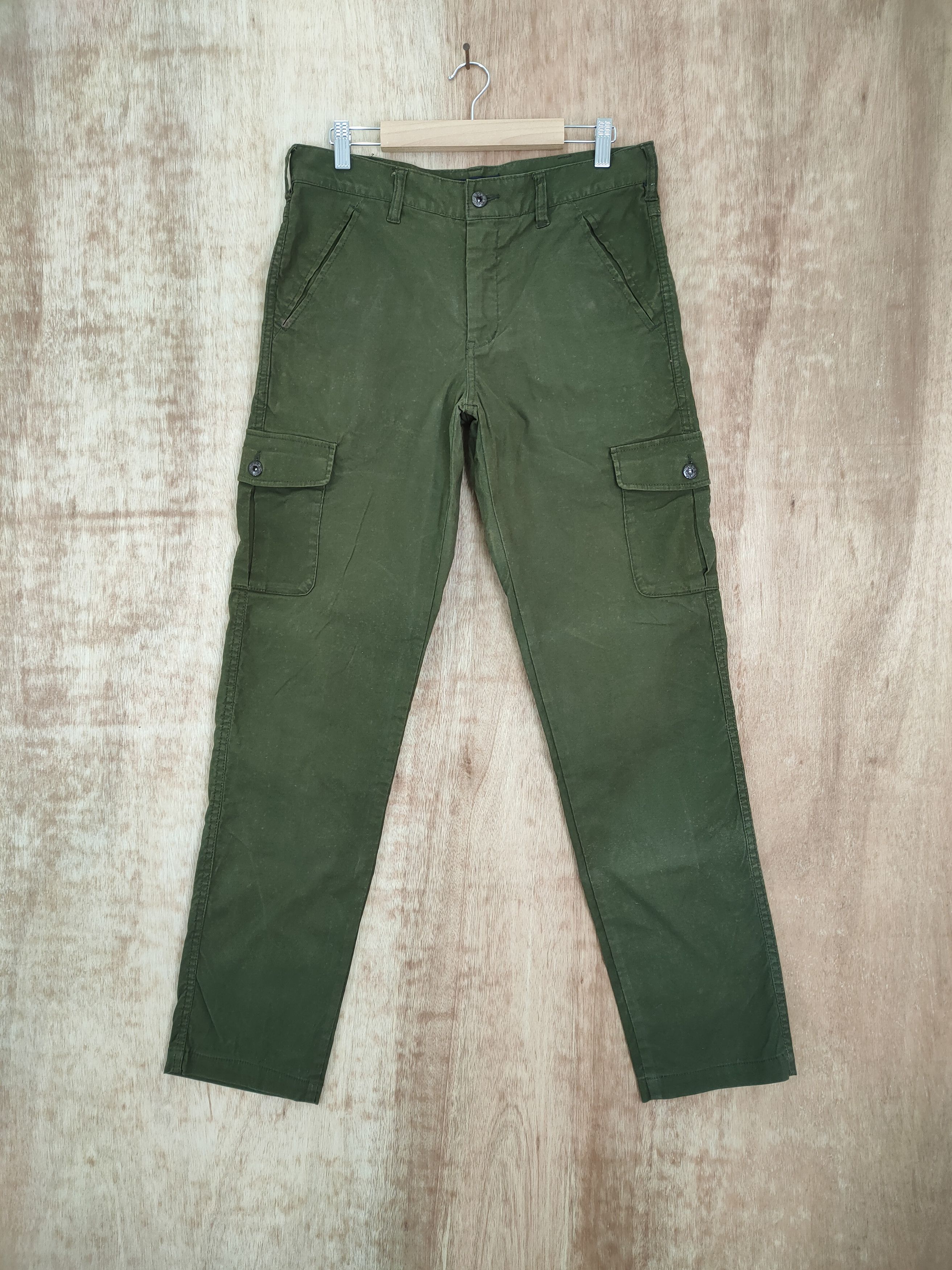 Global Work GLOBAL WORK FADED CARGO PANTS Size US 30 / EU 46 - 2 Thumbnail