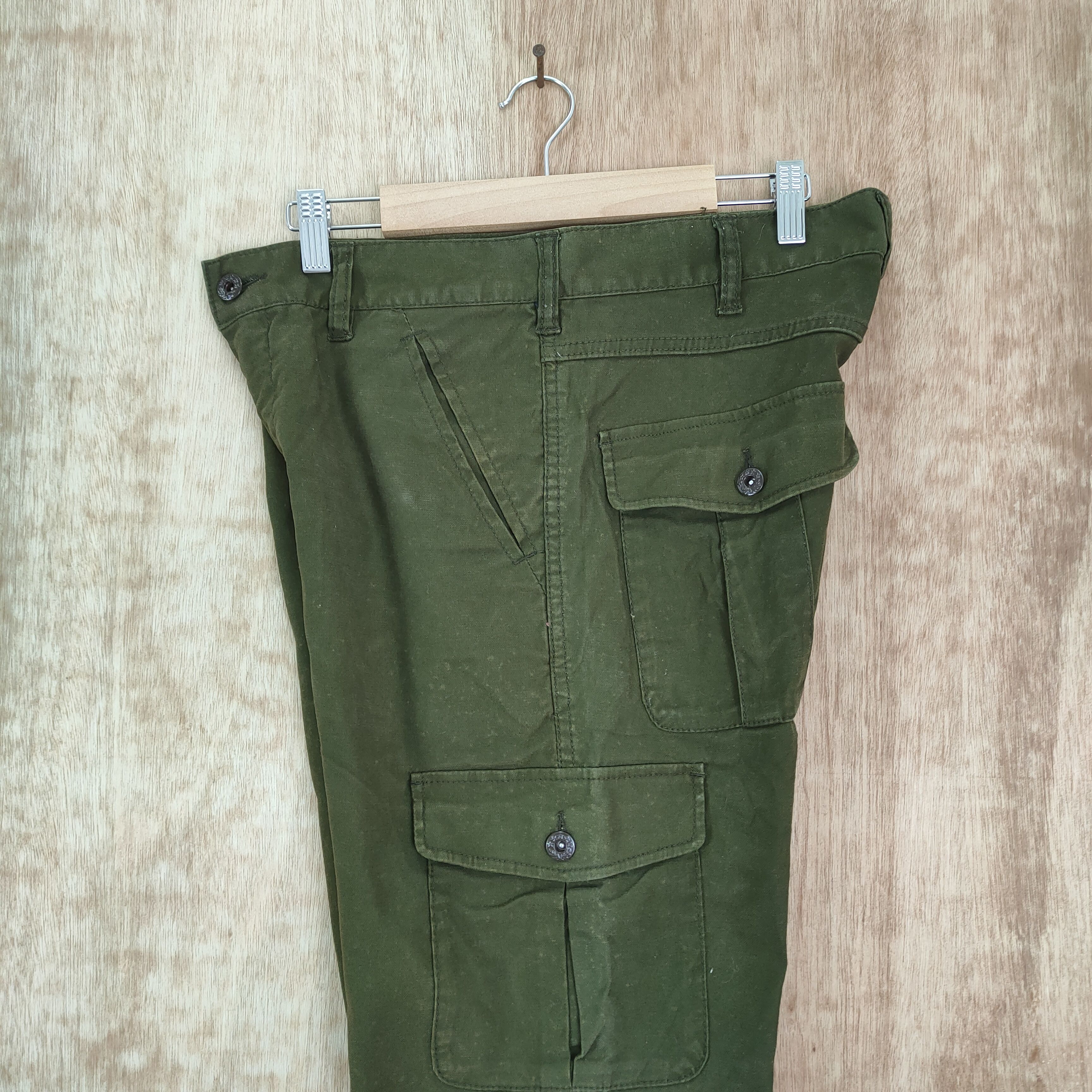 Global Work GLOBAL WORK FADED CARGO PANTS Size US 30 / EU 46 - 16 Thumbnail