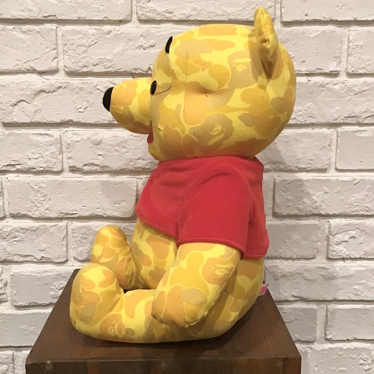 Bape × Disney 2006 BAPE × Disney BAPE camo Winnie the Pooh Plush Doll ape Size ONE SIZE - 4 Thumbnail