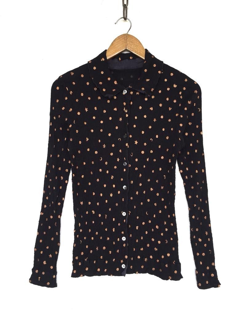 Tsumori Chisato 💥Tsumori Chisato Issey Miyake Pleats Shirt Size US XS / EU 42 / 0 - 1 Thumbnail