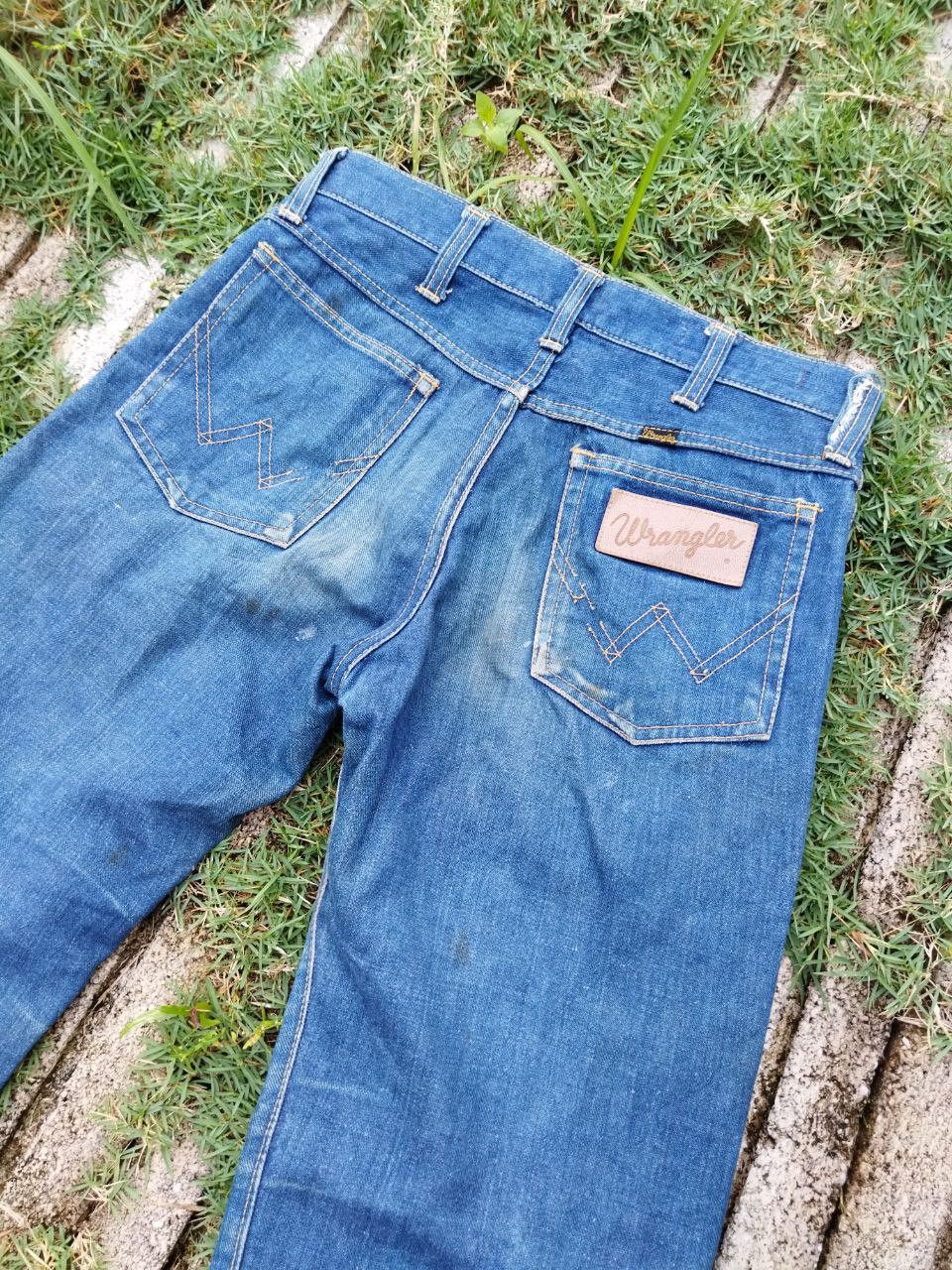 Wrangler Vintage Wrangler Blue Denim Jeans - Size 29 Size US 29 - 9 Thumbnail