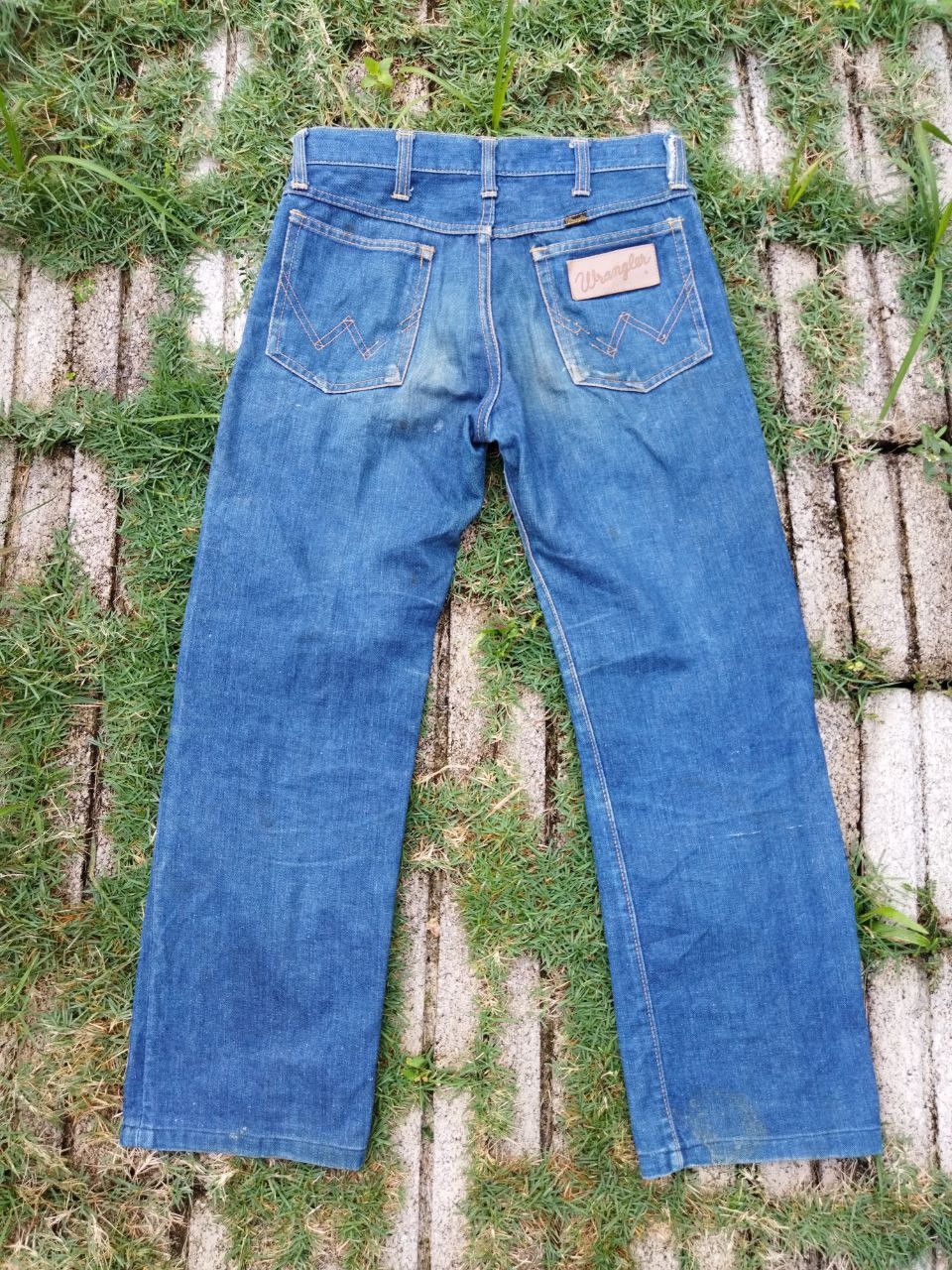 Wrangler Vintage Wrangler Blue Denim Jeans - Size 29 Size US 29 - 8 Thumbnail