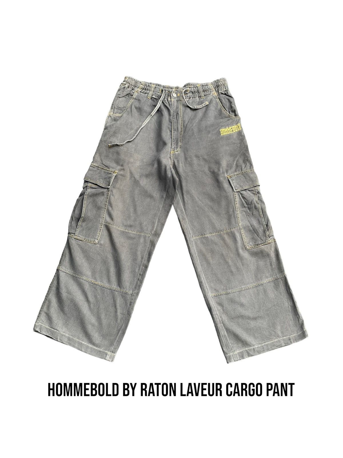 Japanese Brand Hommebold by Raton Lavuer Cargo Pant Size US 35 - 1 Thumbnail