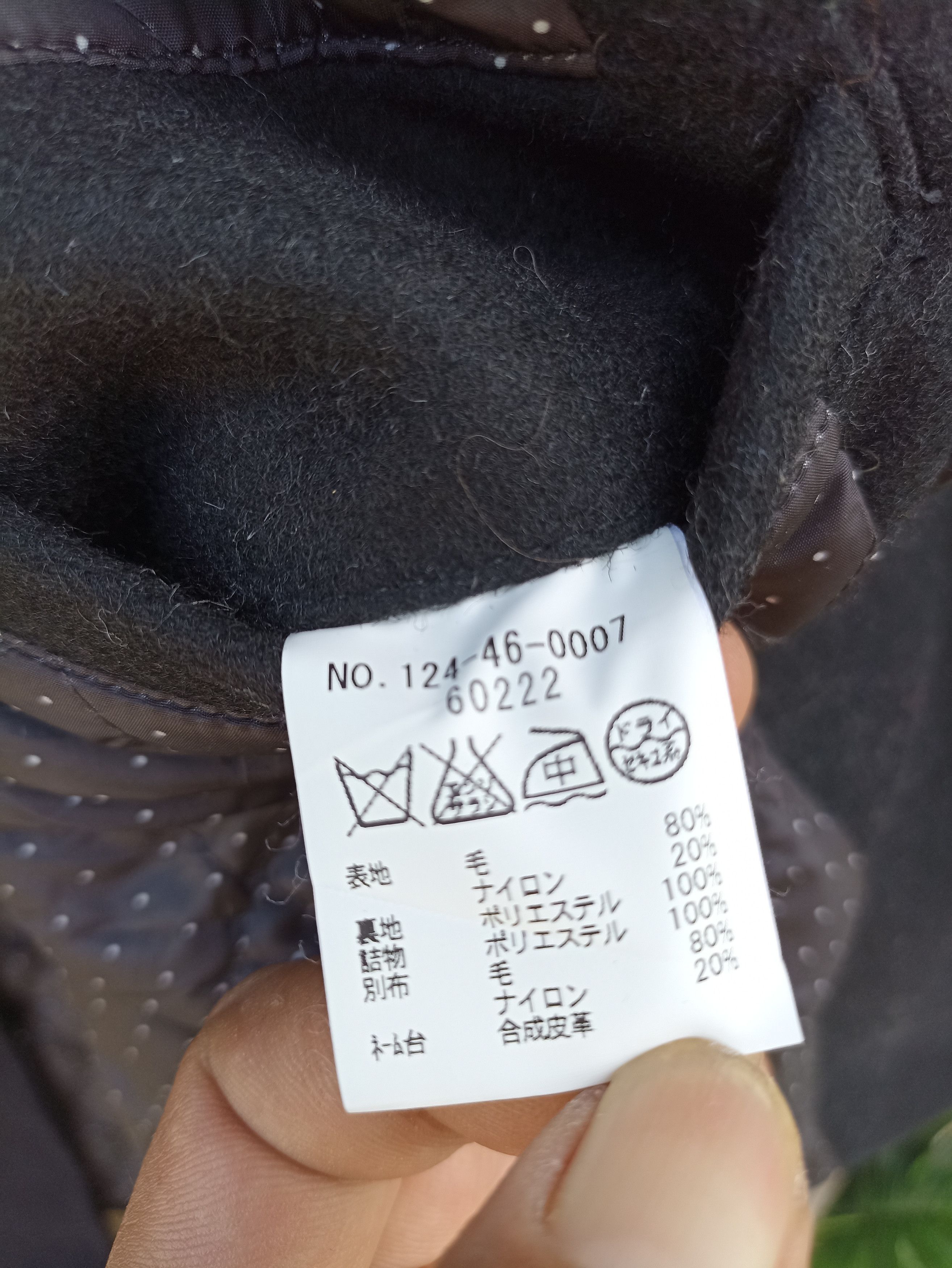 Designer × Ships Jet Blue Ship Jet Blue Black Wool Coat Size L / US 10 / IT 46 - 9 Thumbnail