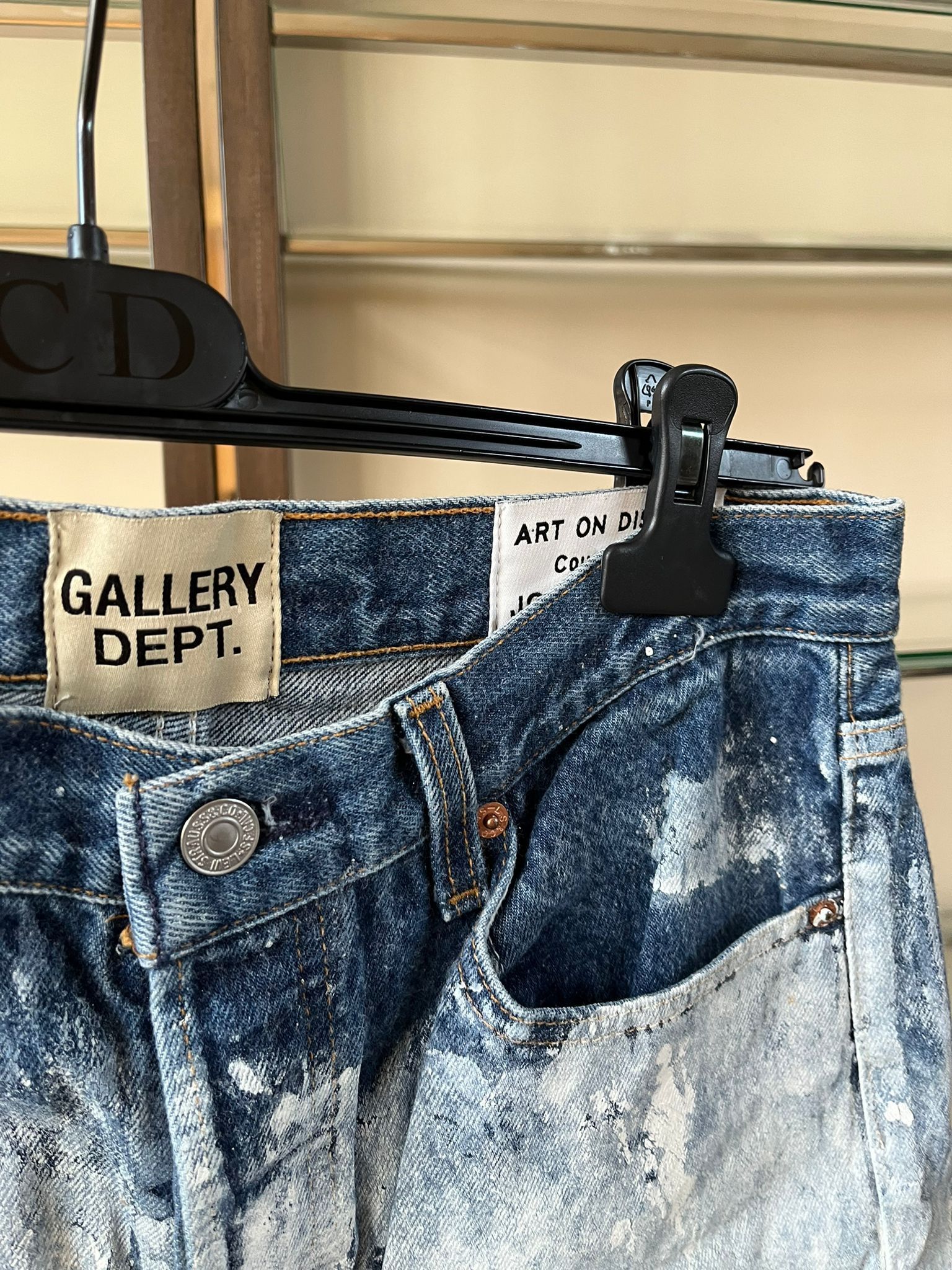 Gallery Dept. Artifact Fit Jeans in Paint Size US 31 - 14 Thumbnail