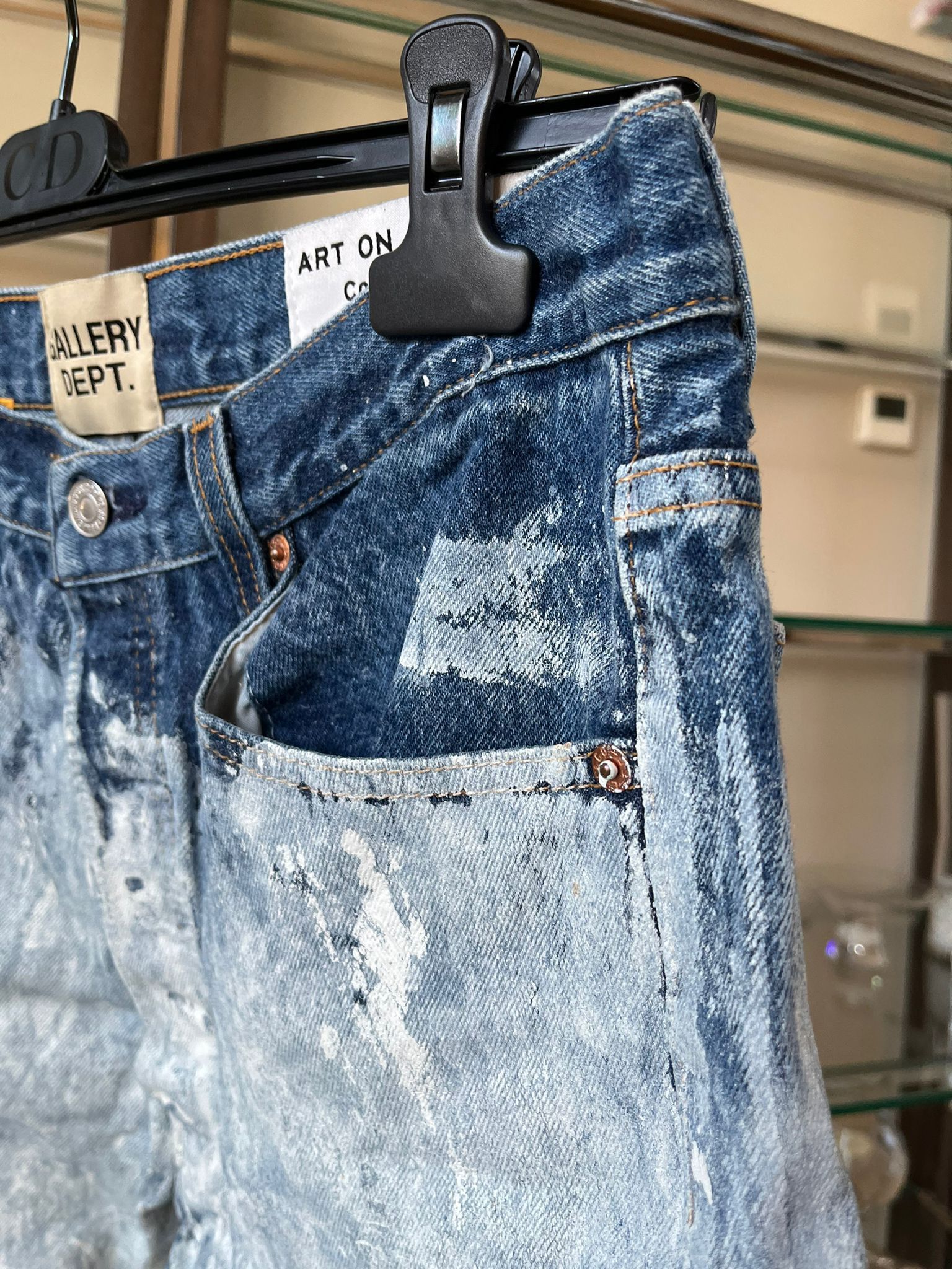 Gallery Dept. Artifact Fit Jeans in Paint Size US 31 - 7 Thumbnail
