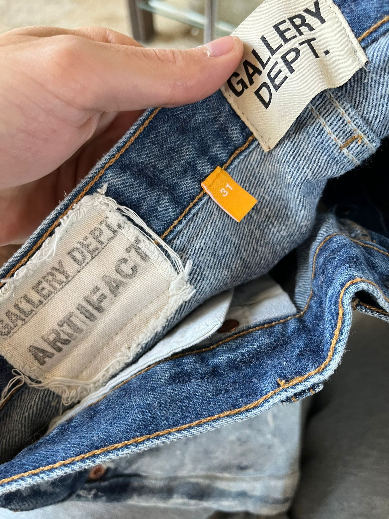 Gallery Dept. Artifact Fit Jeans in Paint Size US 31 - 15 Thumbnail