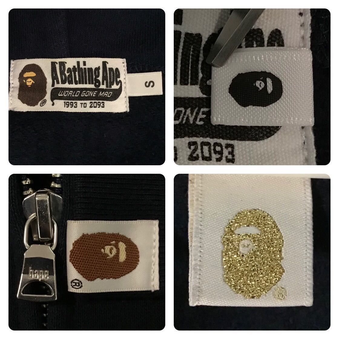 Bape BAPE jaws shark full zip hoodie Size US S / EU 44-46 / 1 - 8 Thumbnail