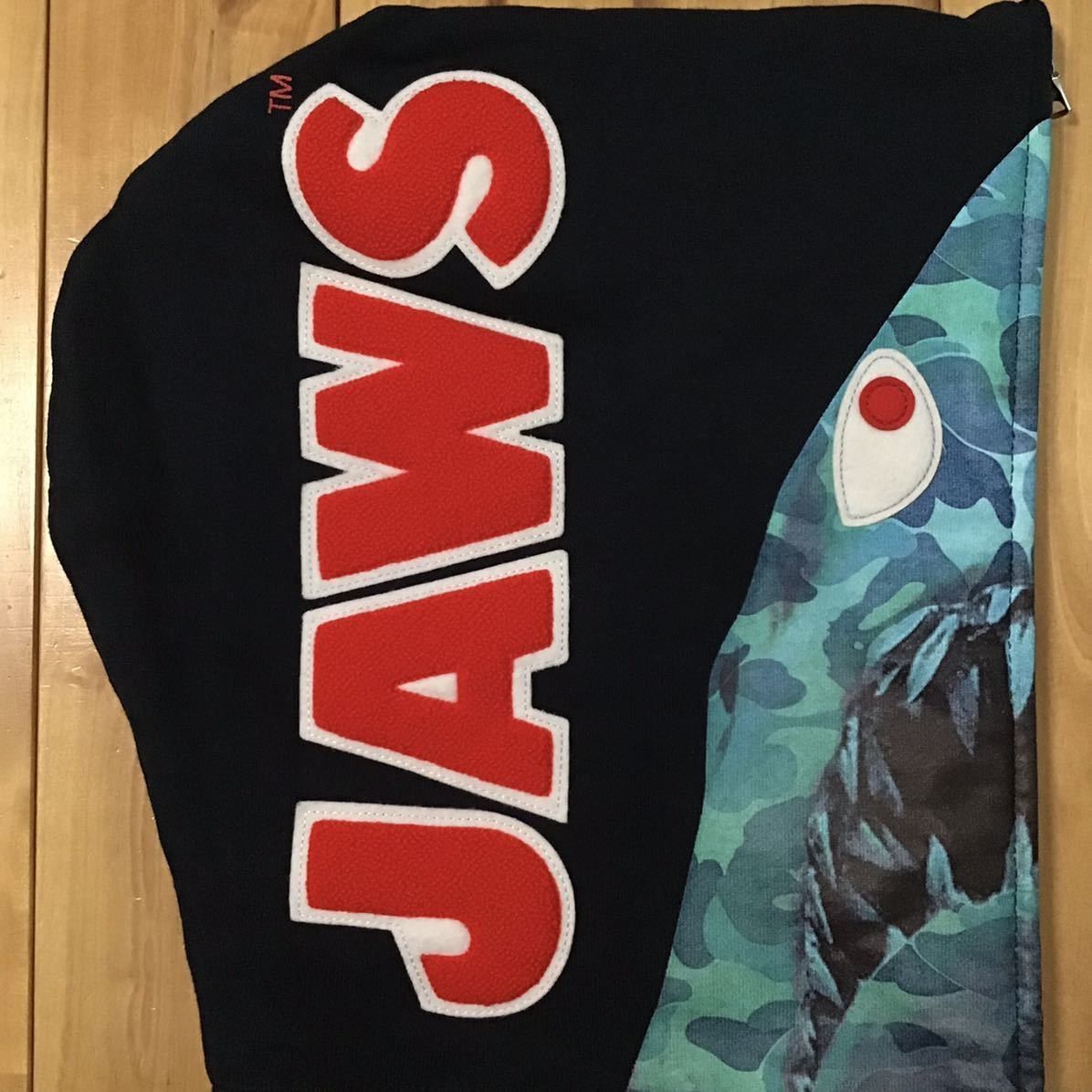 Bape BAPE jaws shark full zip hoodie Size US S / EU 44-46 / 1 - 3 Thumbnail