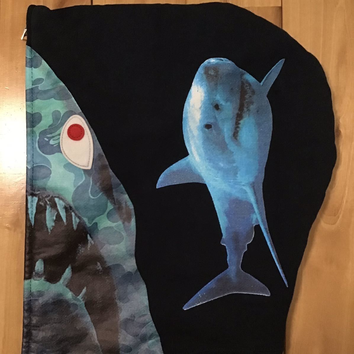 Bape BAPE jaws shark full zip hoodie Size US S / EU 44-46 / 1 - 4 Thumbnail