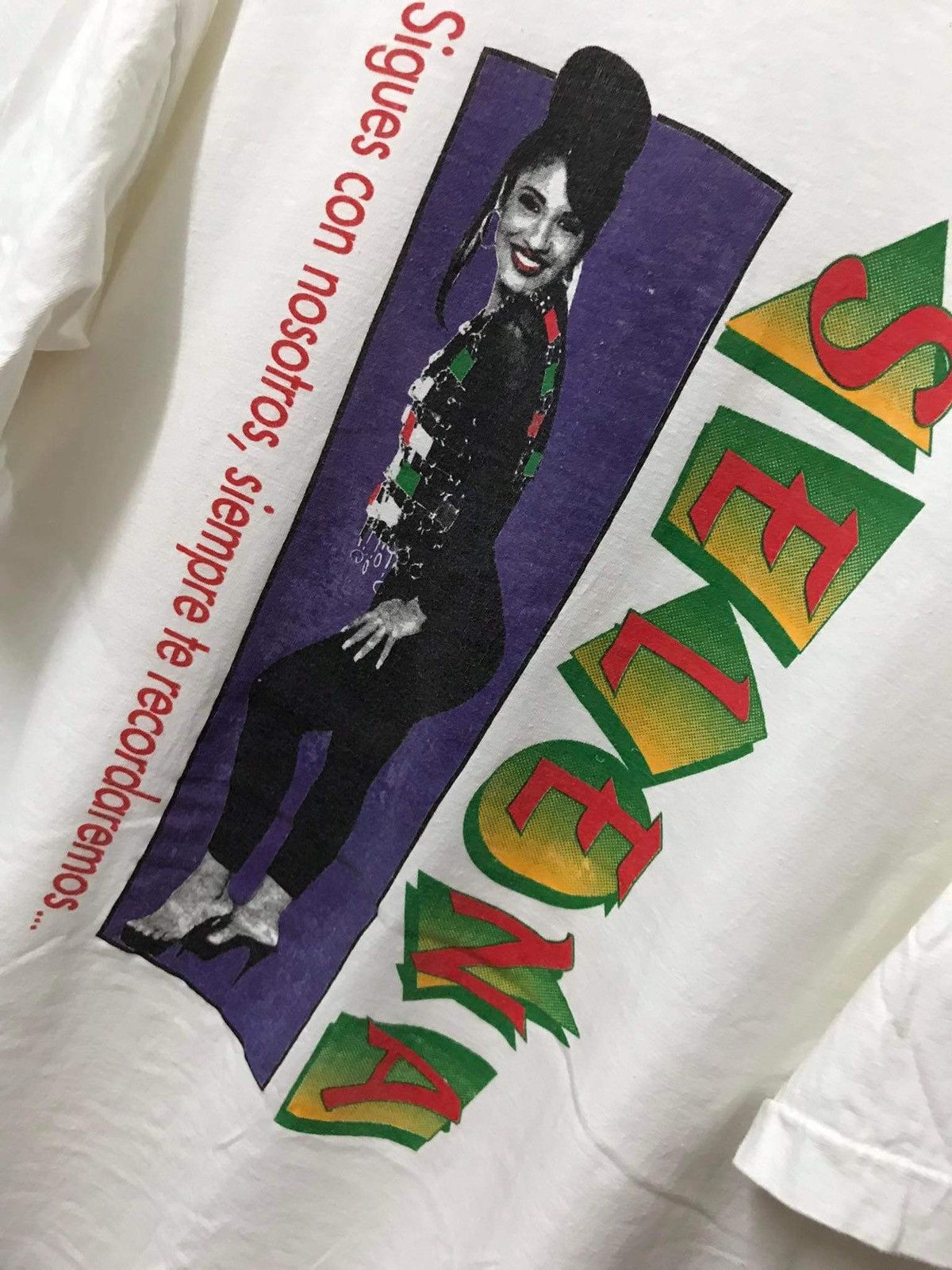 Rap Tees × Vintage Vintage90s Selena Quintanilla Size US XL / EU 56 / 4 - 3 Thumbnail