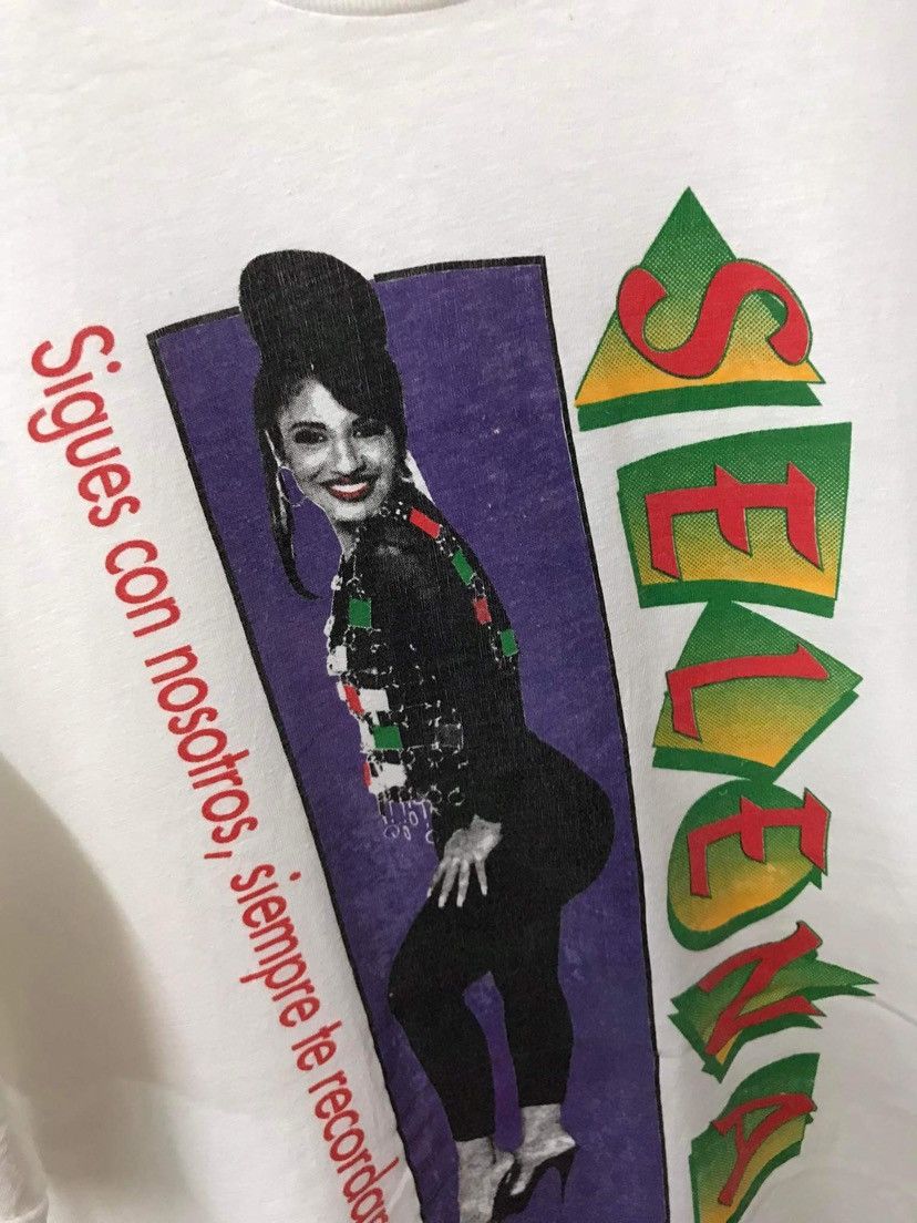 Rap Tees × Vintage Vintage90s Selena Quintanilla Size US XL / EU 56 / 4 - 2 Thumbnail