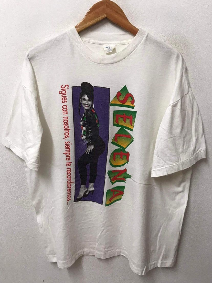 Rap Tees × Vintage Vintage90s Selena Quintanilla Size US XL / EU 56 / 4 - 1 Thumbnail