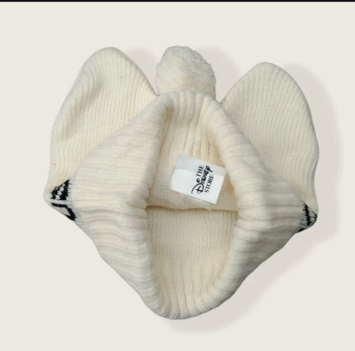 Disney × Vintage MICKEY MOUSE SHARP EARS POM BEANIE Size ONE SIZE - 6 Thumbnail