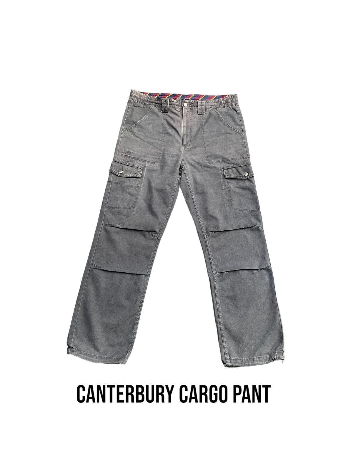 Canterbury of New Zealand Canterbury Faded Wash Cargo Pant Size US 37 - 1 Thumbnail