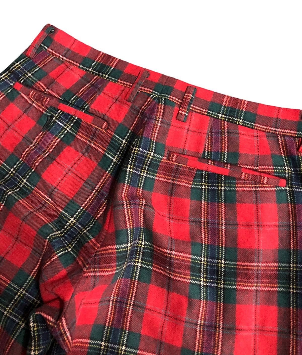 PPFM 1997 PPFM red tartan plaid punk fashion Size US 31 - 9 Thumbnail