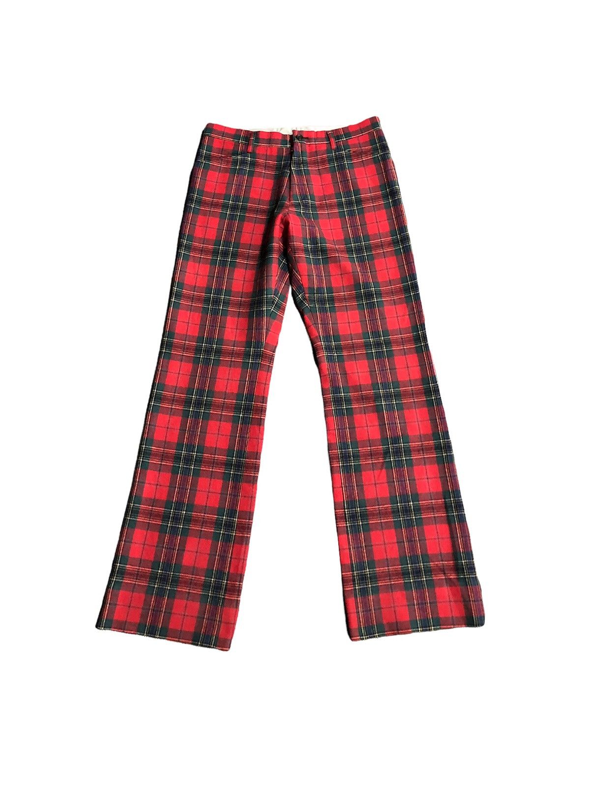 PPFM 1997 PPFM red tartan plaid punk fashion Size US 31 - 3 Thumbnail
