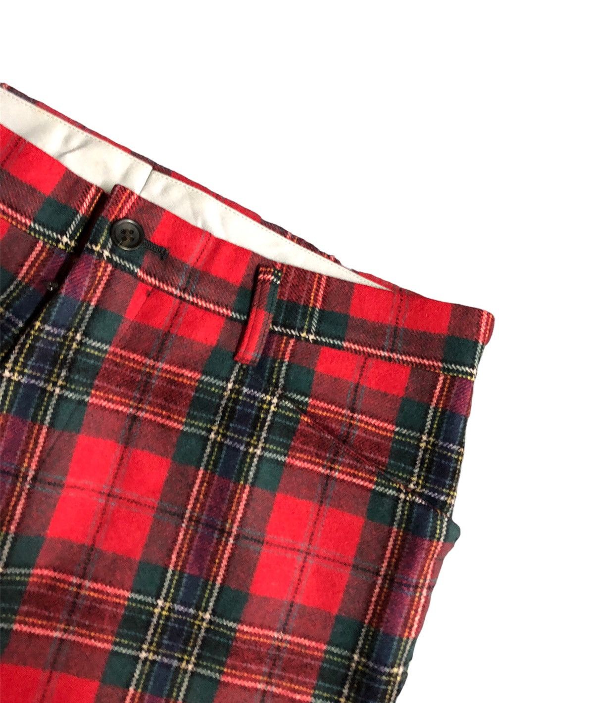 PPFM 1997 PPFM red tartan plaid punk fashion Size US 31 - 6 Thumbnail