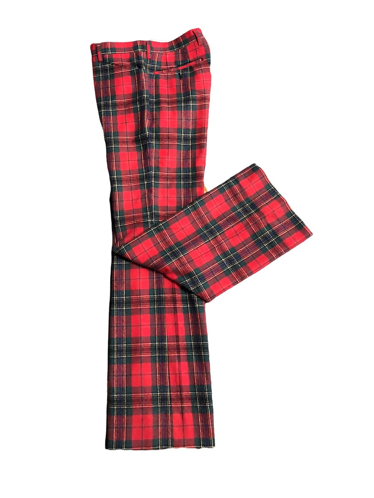 PPFM 1997 PPFM red tartan plaid punk fashion Size US 31 - 4 Thumbnail