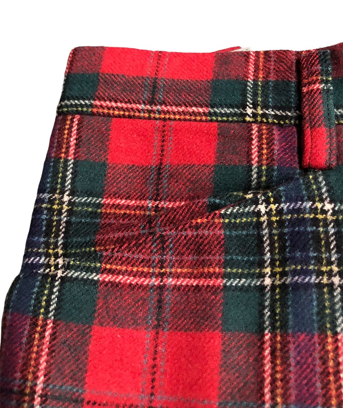 PPFM 1997 PPFM red tartan plaid punk fashion Size US 31 - 8 Thumbnail