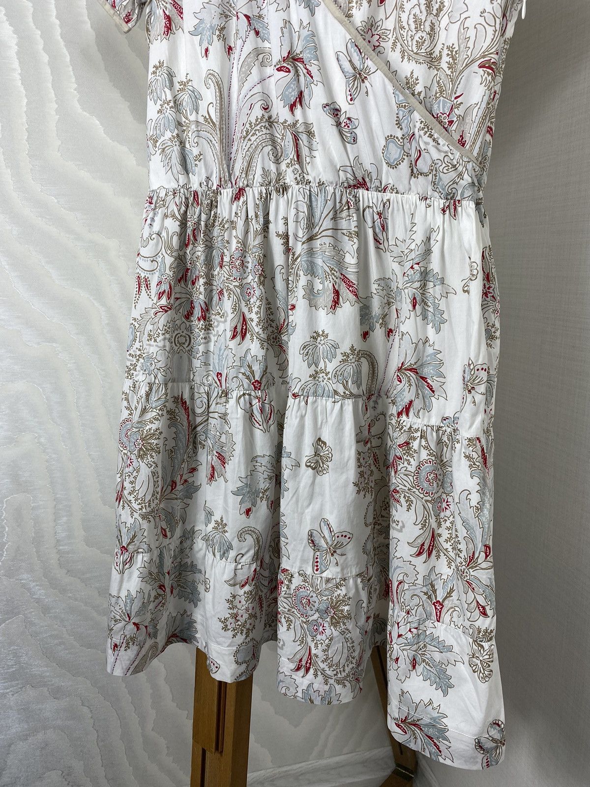 Etro × Vintage ETRO Floral Mini Dress Size M / US 6-8 / IT 42-44 - 4 Thumbnail