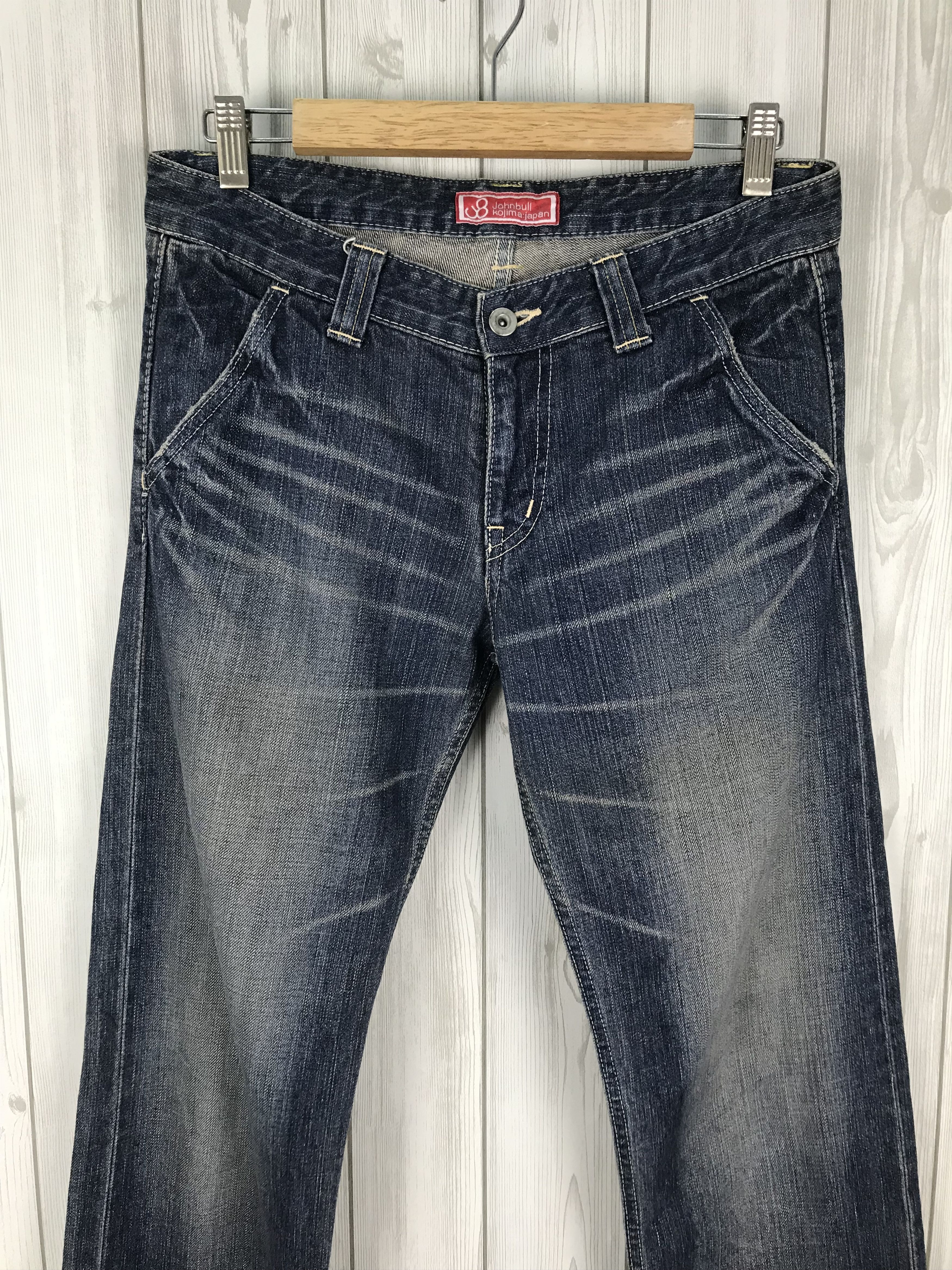 Kapital JOHNBULL KOJIMA Japan 3D Back Pocket Denim Jeans Size US 31 - 10 Thumbnail
