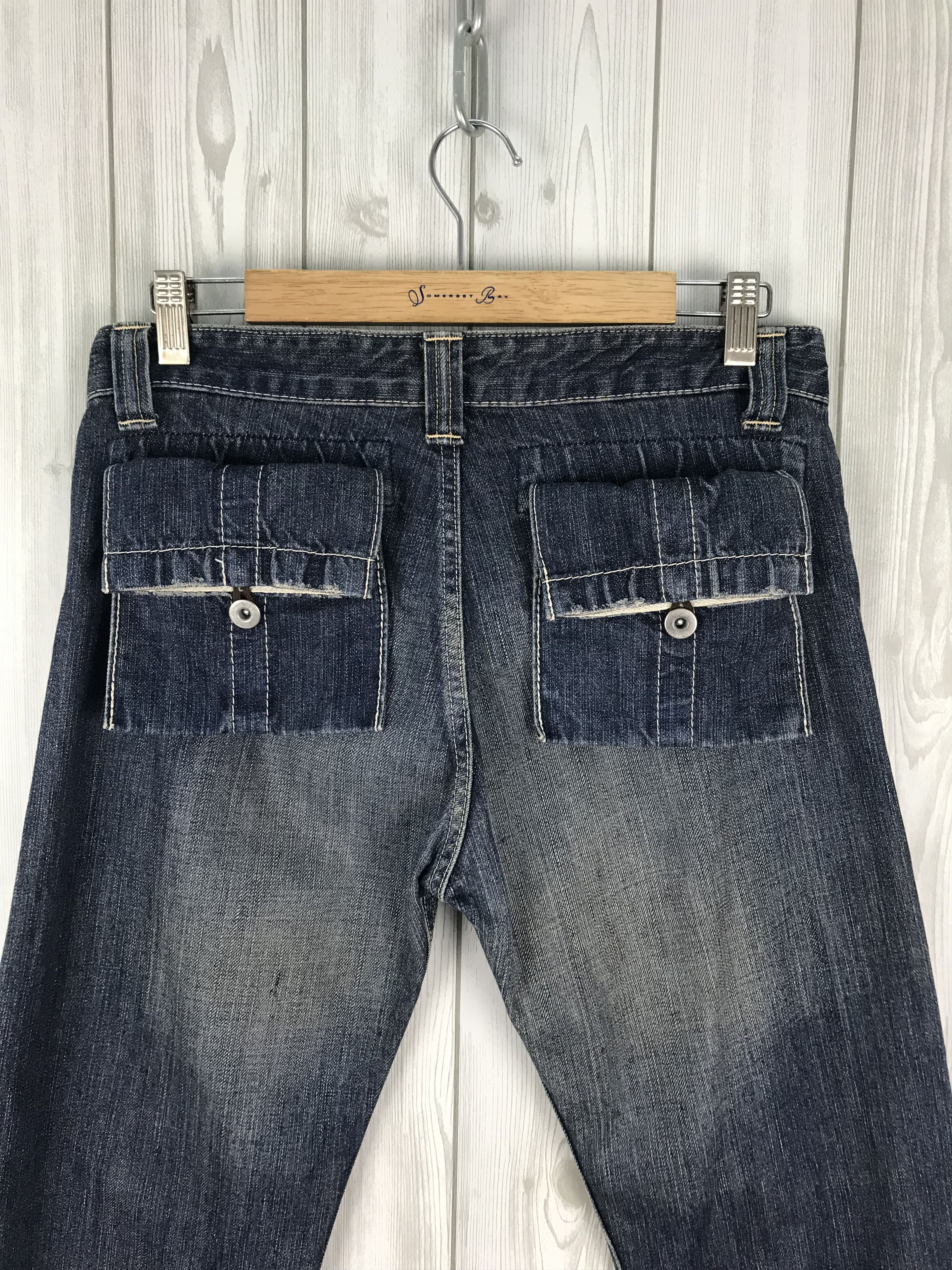 Kapital JOHNBULL KOJIMA Japan 3D Back Pocket Denim Jeans Size US 31 - 4 Thumbnail