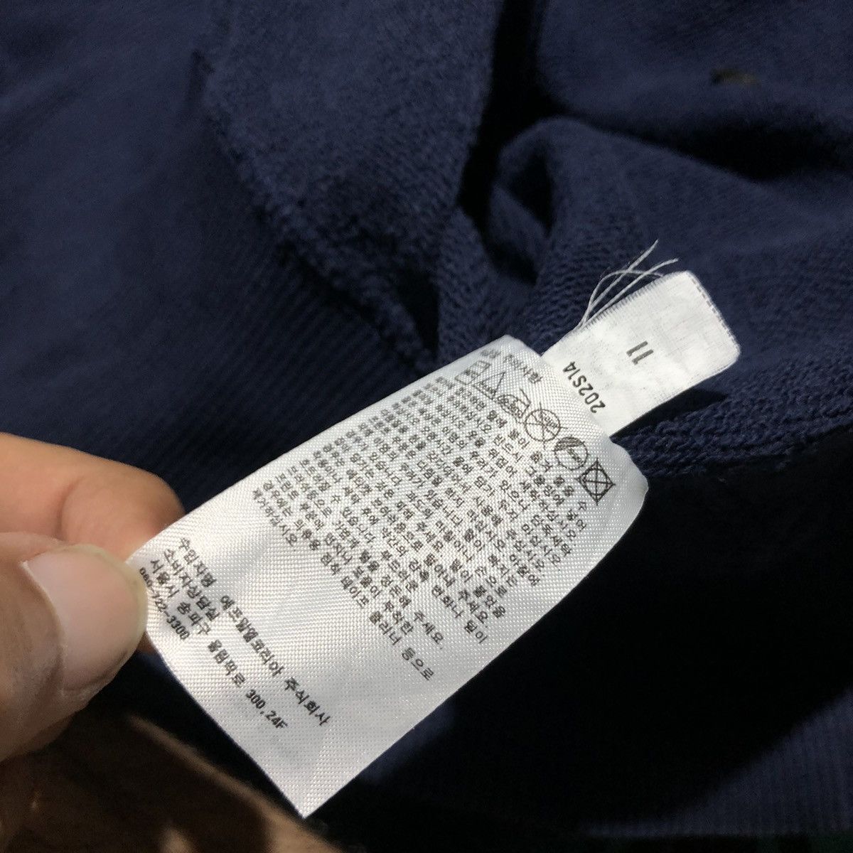 Futura Futura Laboratories Uniqlo Indigo Hoodie Size US L / EU 52-54 / 3 - 7 Thumbnail