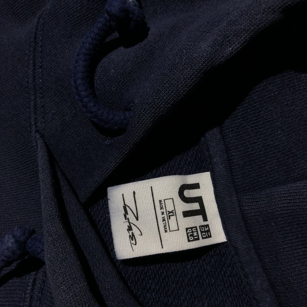 Futura Futura Laboratories Uniqlo Indigo Hoodie Size US L / EU 52-54 / 3 - 6 Thumbnail