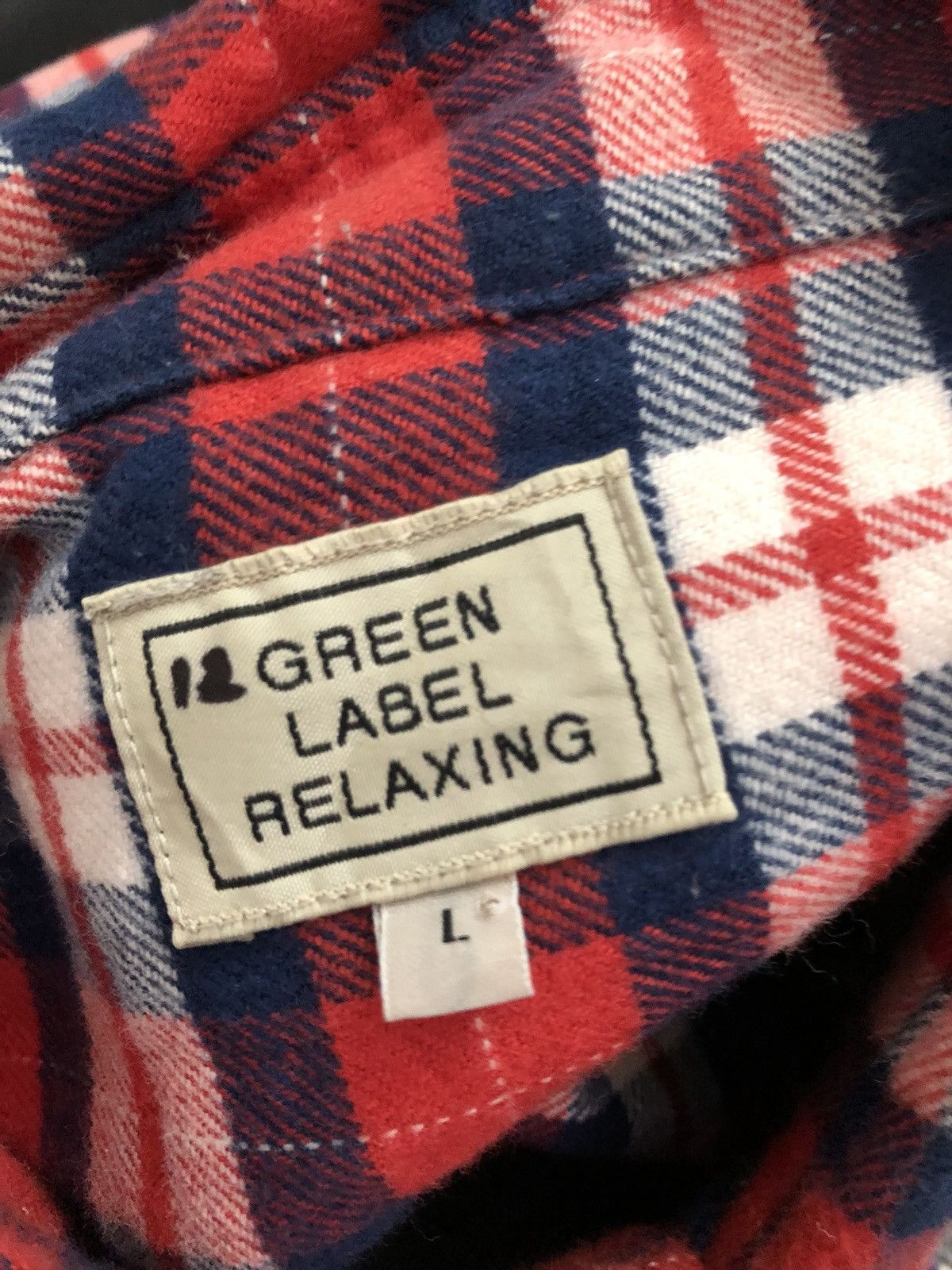 Japanese Brand × United Arrows United Arrows Green Label Relaxing Check Hybrid Flannel Size US M / EU 48-50 / 2 - 7 Thumbnail