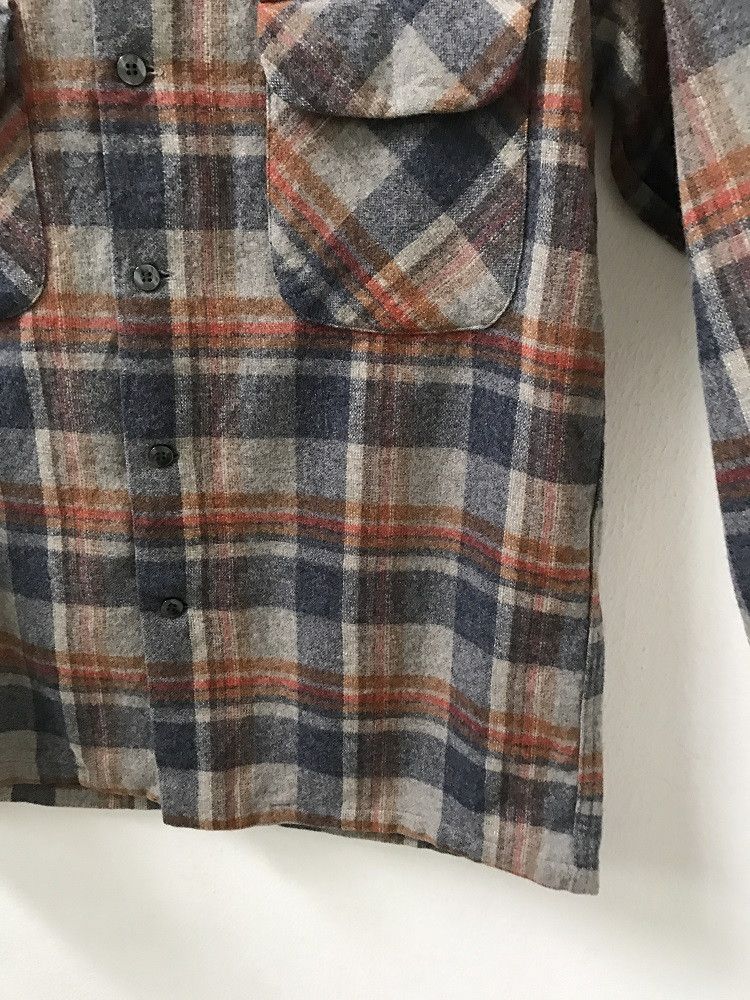 Pendleton Vintage Pendleton Usa Pure Virgin Wool Loop Collar Flannel Size US M / EU 48-50 / 2 - 4 Thumbnail