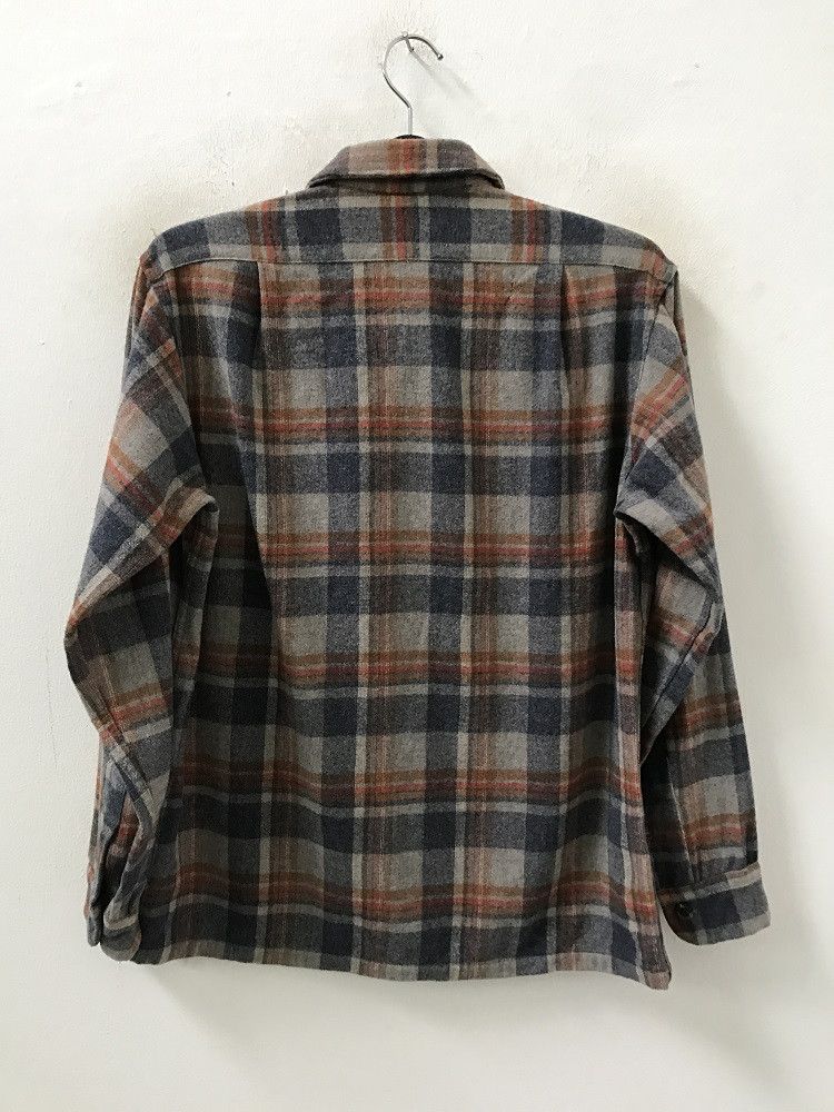 Pendleton Vintage Pendleton Usa Pure Virgin Wool Loop Collar Flannel Size US M / EU 48-50 / 2 - 8 Thumbnail