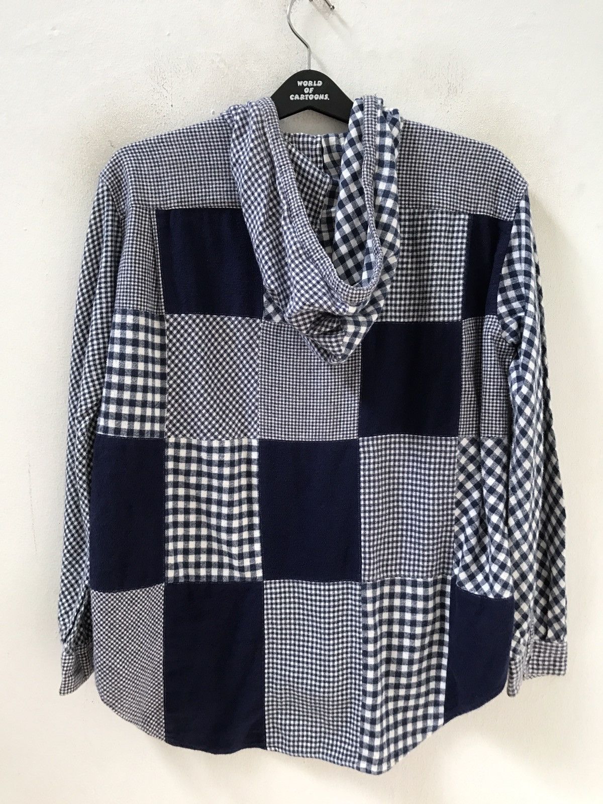 Flannel Vintage Pink House Japan Checkered Plaid Hoodie Flannel Size US M / EU 48-50 / 2 - 5 Thumbnail