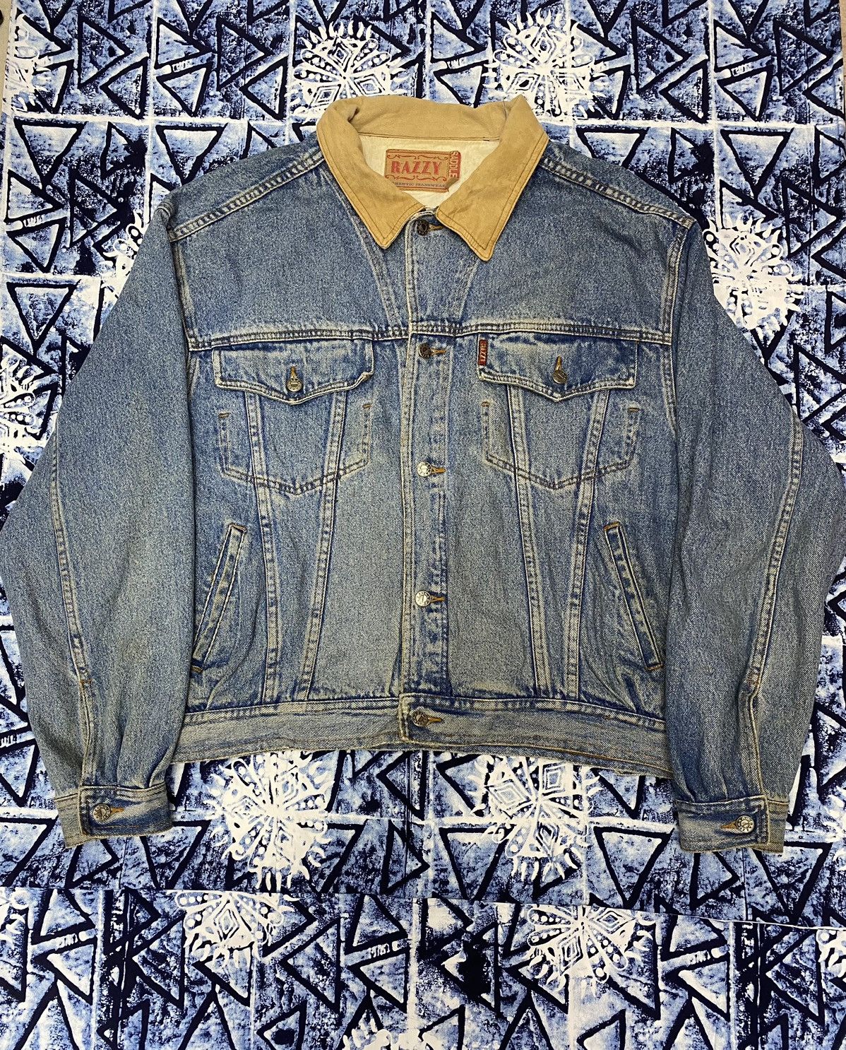 Razzy Saddle Denim Vintage Jacket