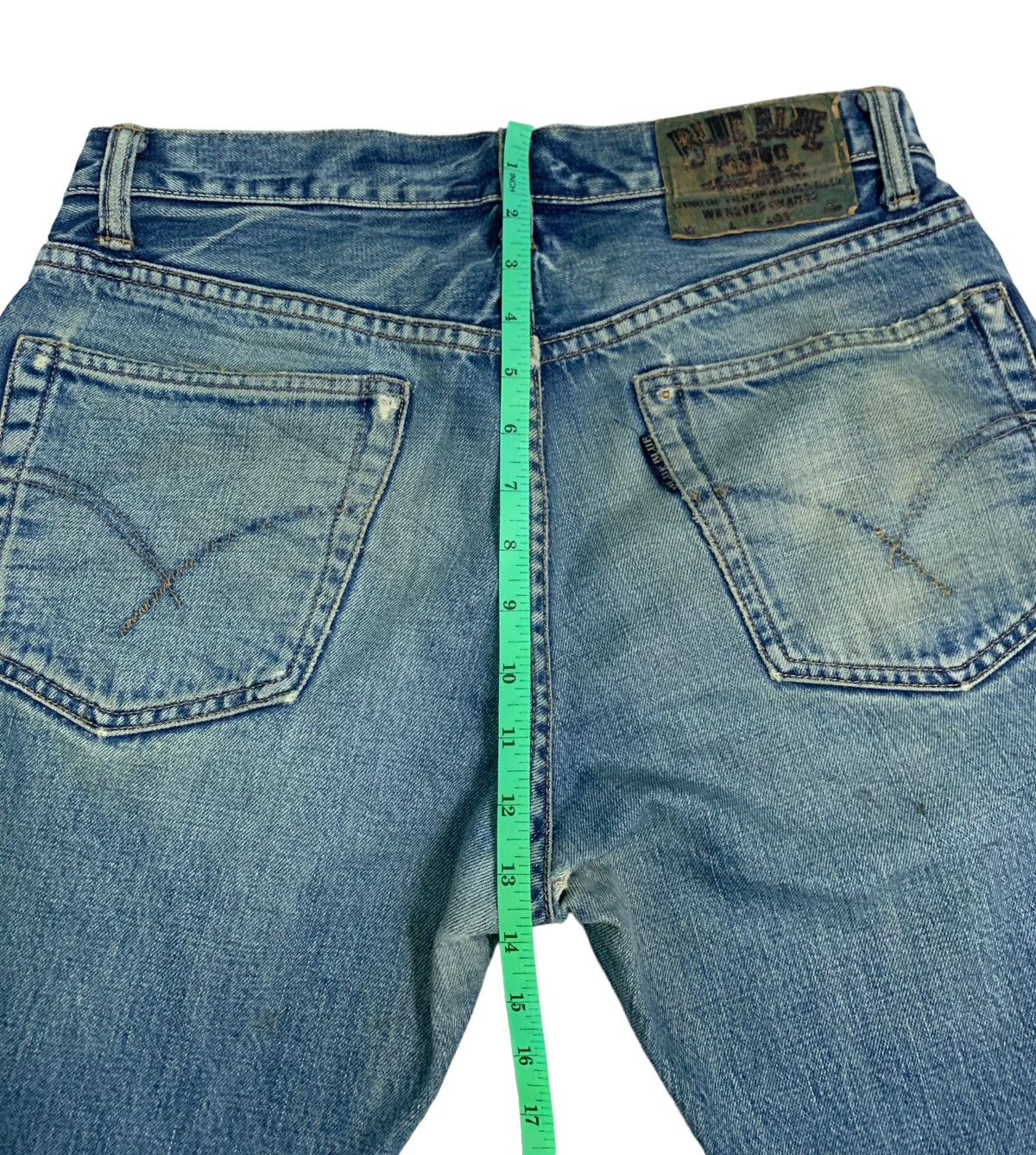 45rpm × Designer Vintage 45RPM Distressed Denim Jeans Size US 32 / EU 48 - 17 Thumbnail