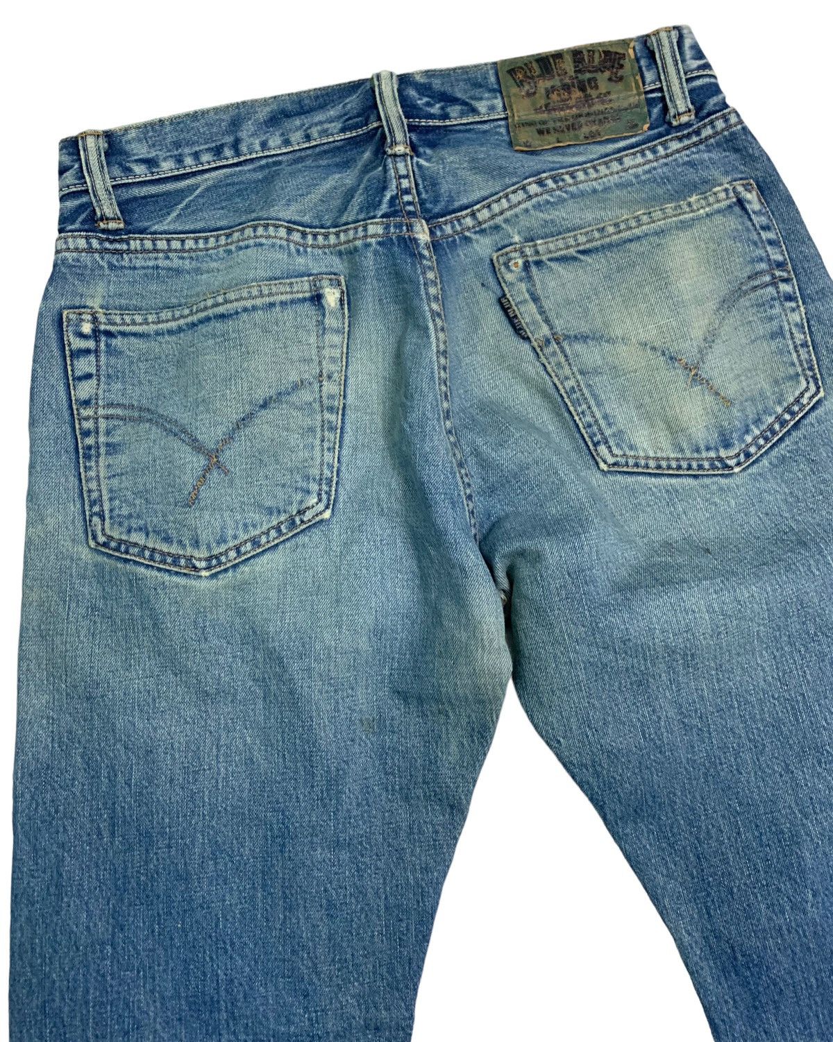 45rpm × Designer Vintage 45RPM Distressed Denim Jeans Size US 32 / EU 48 - 11 Thumbnail