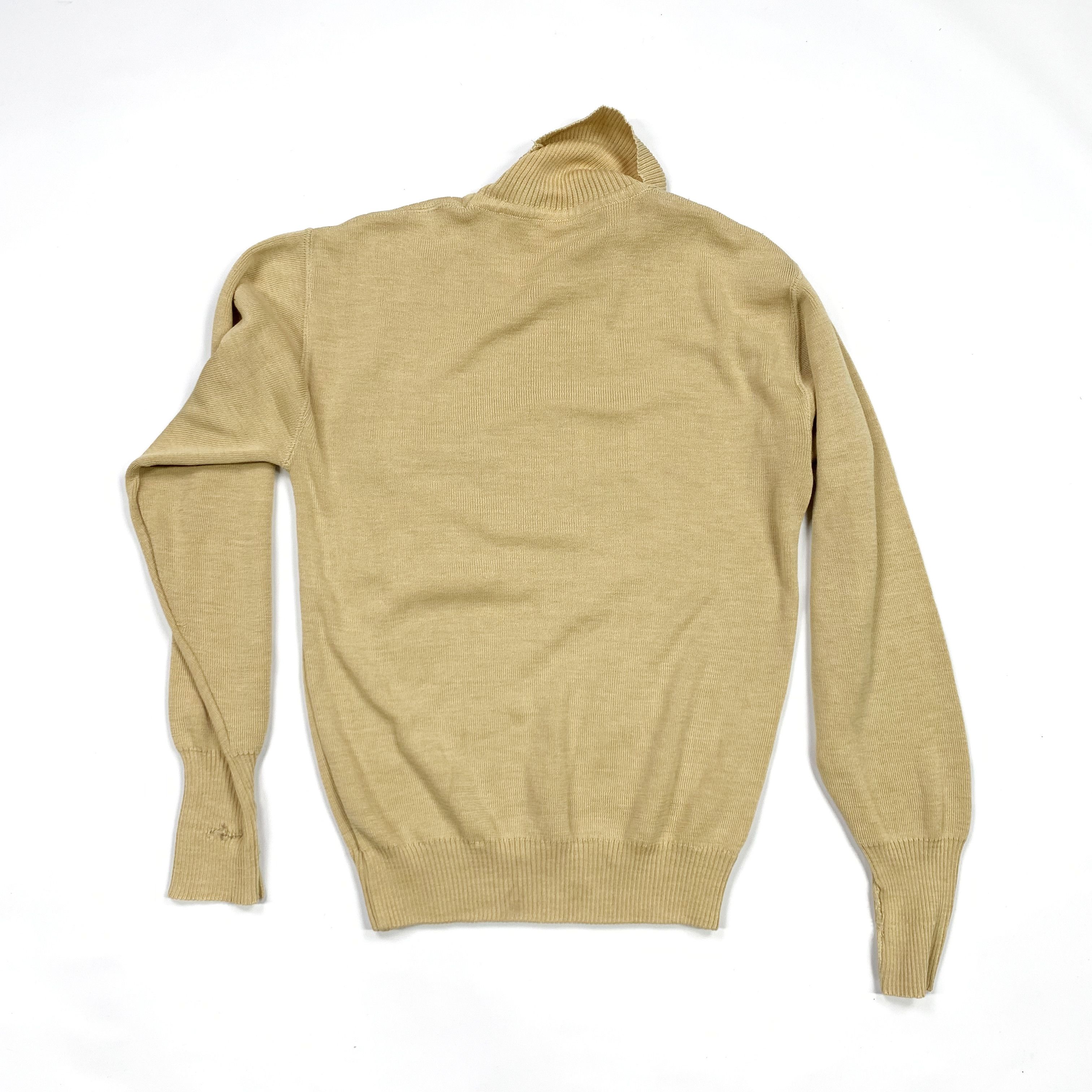 Vintage 70s / 80s Police / POLIZEI Commando Turtleneck Knit Sweater Size US M / EU 48-50 / 2 - 7 Thumbnail