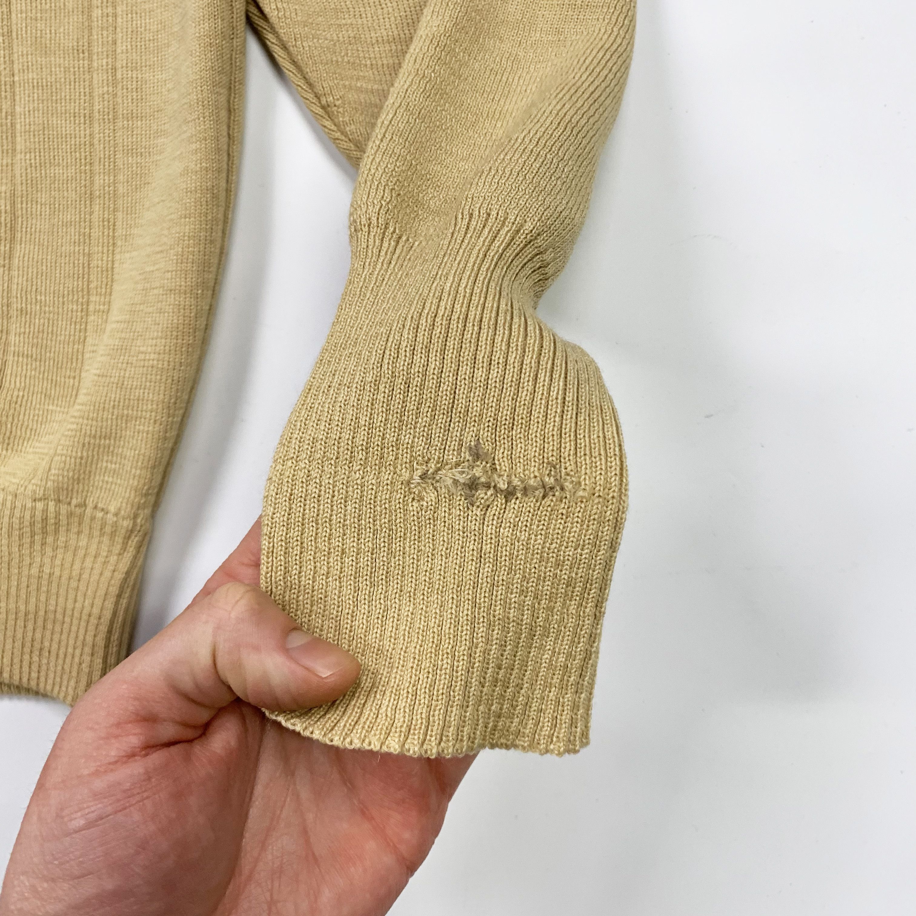 Vintage 70s / 80s Police / POLIZEI Commando Turtleneck Knit Sweater Size US M / EU 48-50 / 2 - 8 Thumbnail