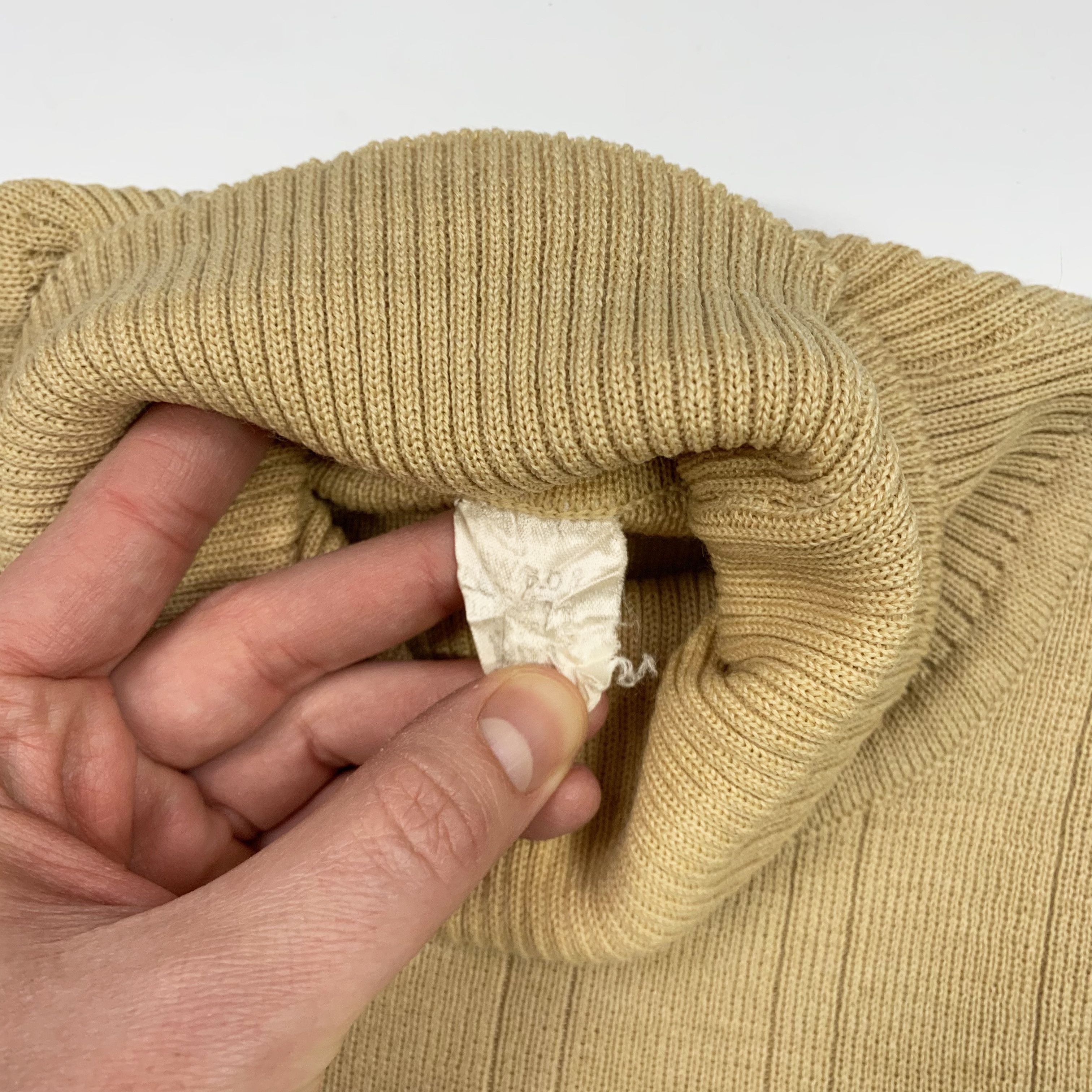 Vintage 70s / 80s Police / POLIZEI Commando Turtleneck Knit Sweater Size US M / EU 48-50 / 2 - 10 Thumbnail